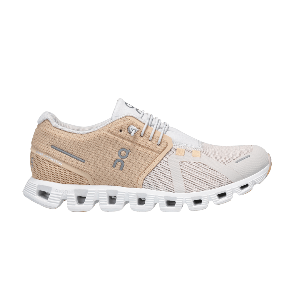 Pre-owned On Wmns Cloud 5 Fuse 'savannah Pearl' In Cream