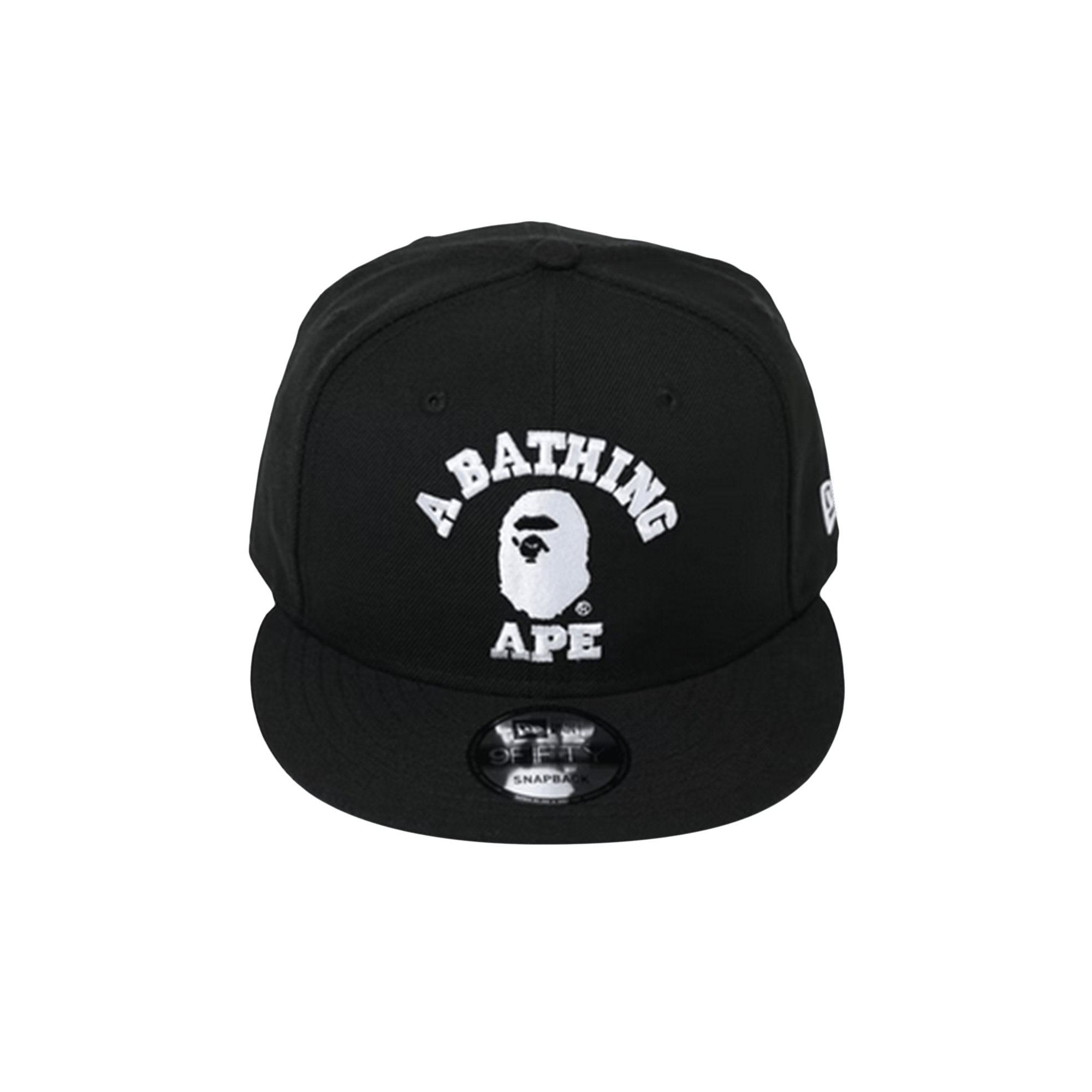 BAPE College New Era Snap Back Cap 'Black'