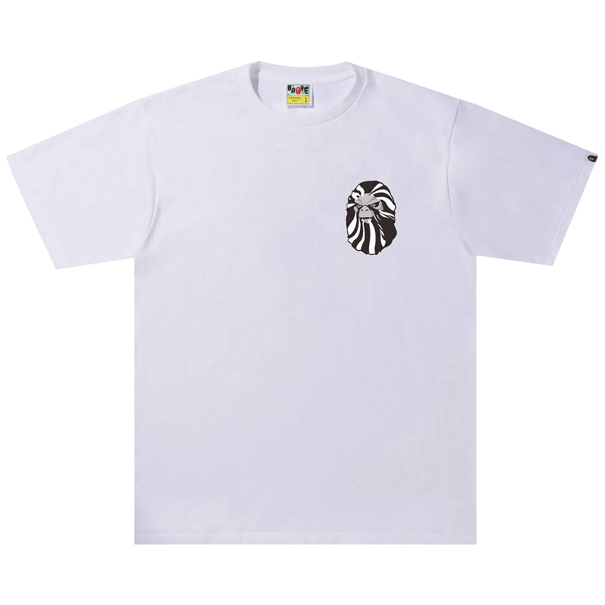 BAPE Ape Head #1 Tee 'White'