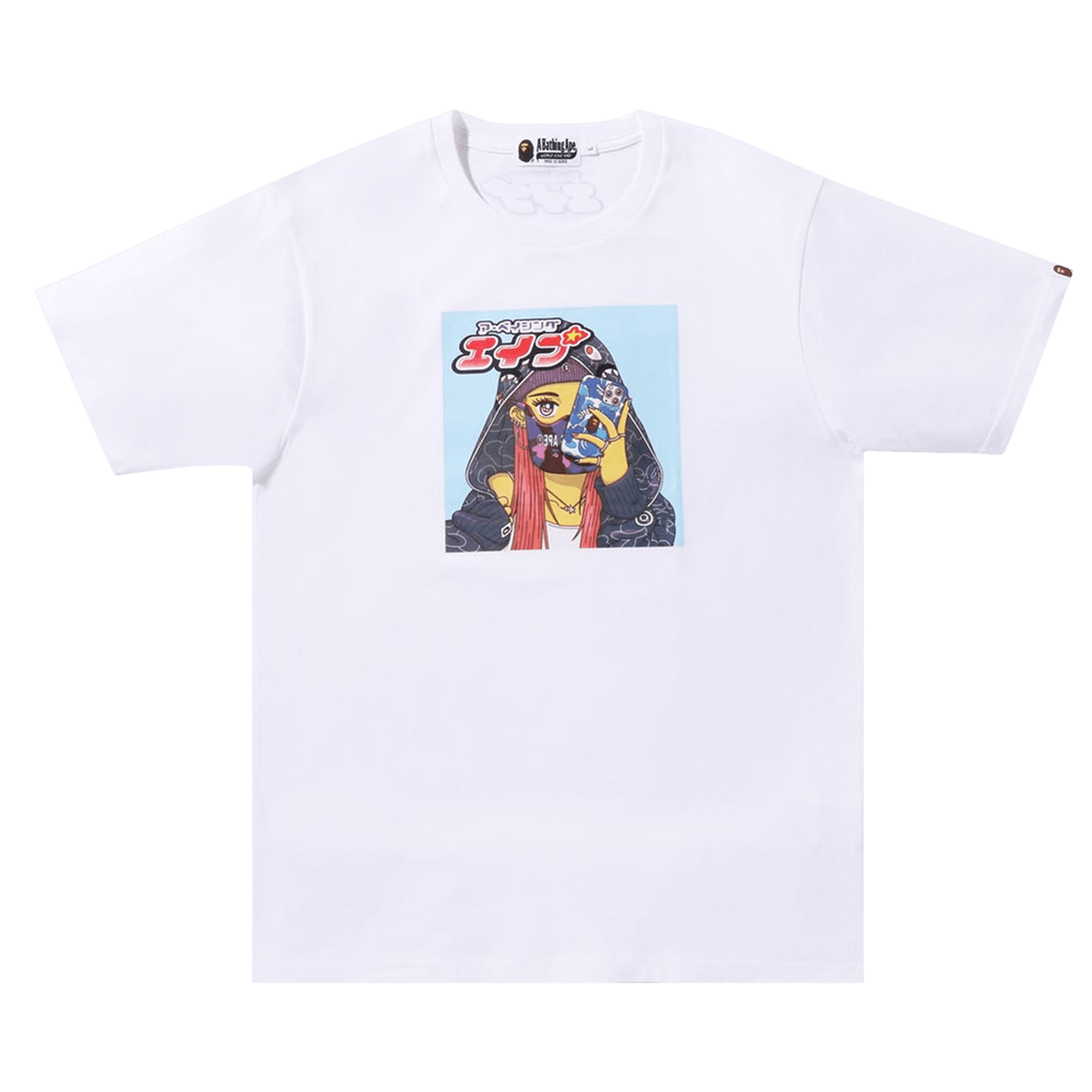 BAPE Girl Tee 'White'