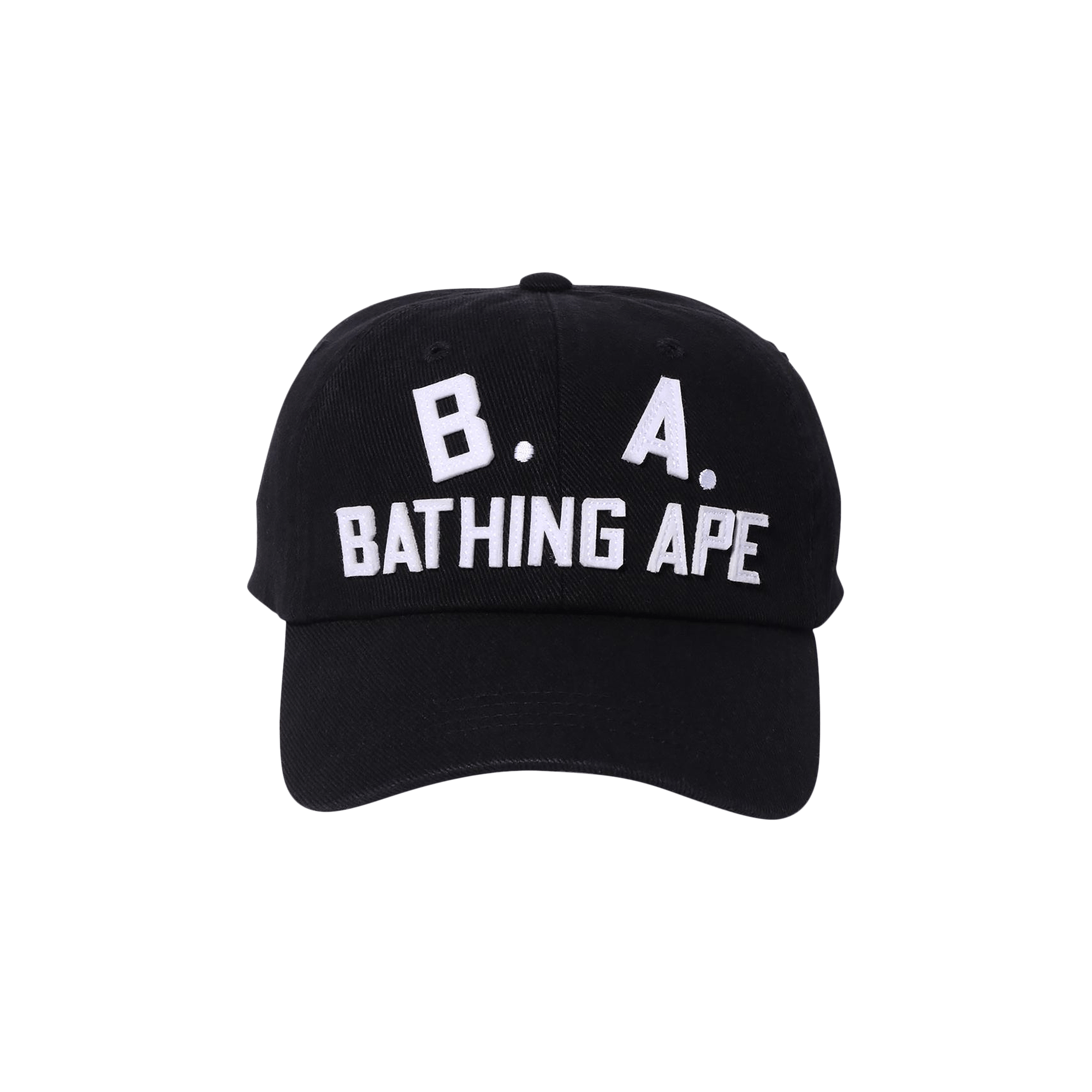 BAPE B.A. Washed Twill Cap 'Black'