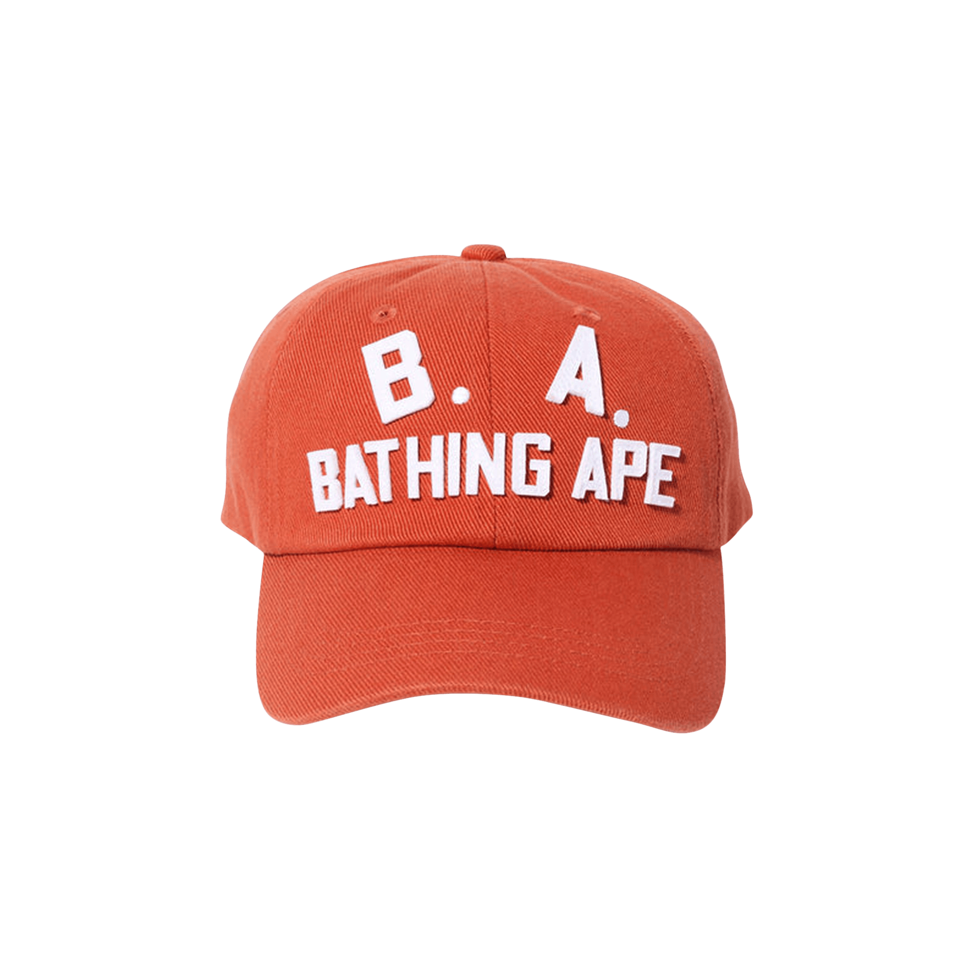 BAPE B.A. Washed Twill Cap 'Orange'
