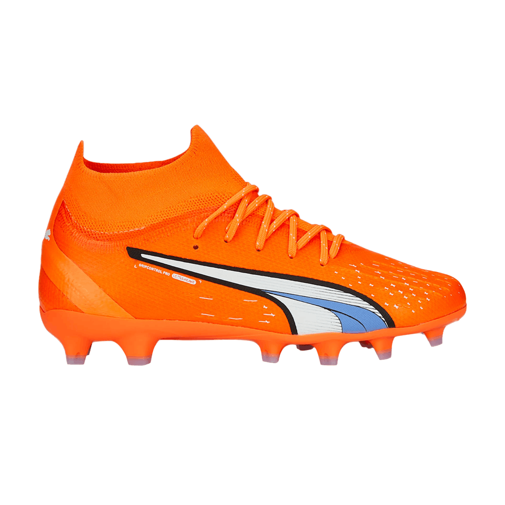 Pre-owned Puma Ultra Pro Fg Ag Jr 'supercharge Pack' In Orange