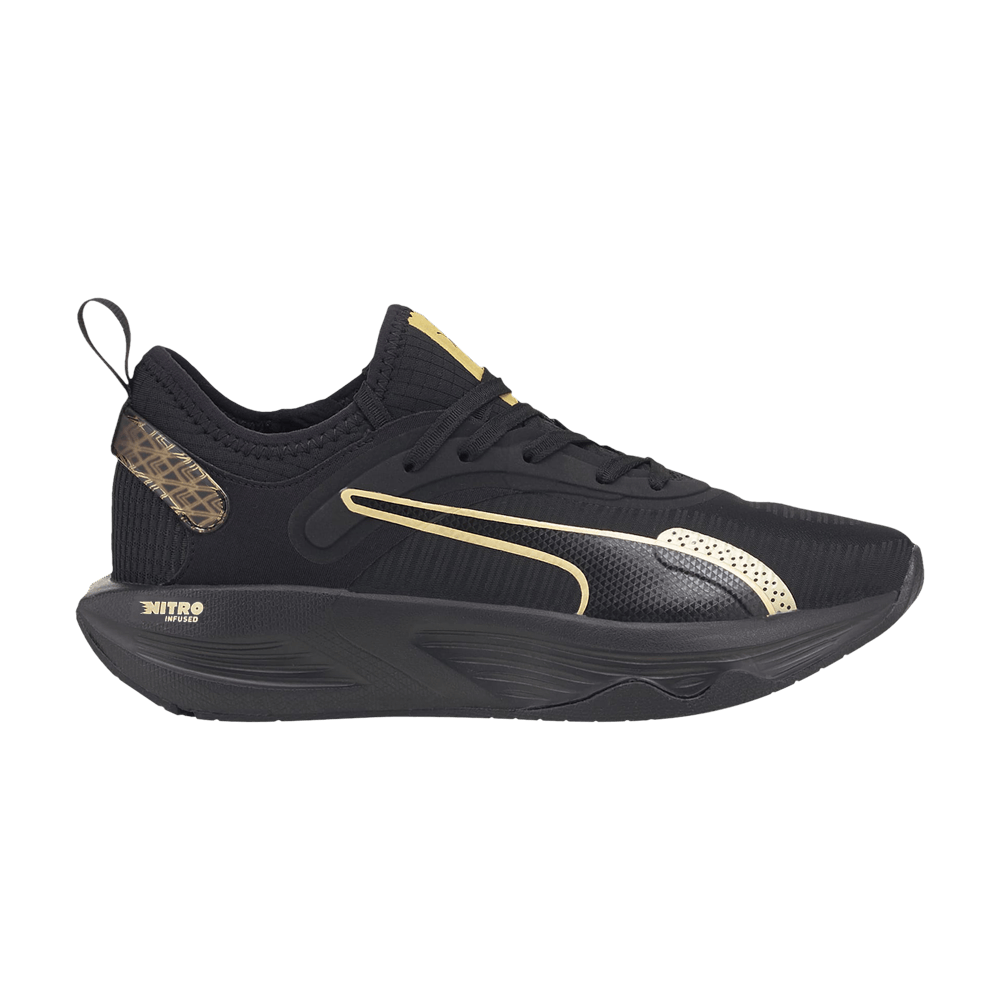 Pre-owned Puma Wmns Pwr Xx Nitro 'deco Glam - Black'