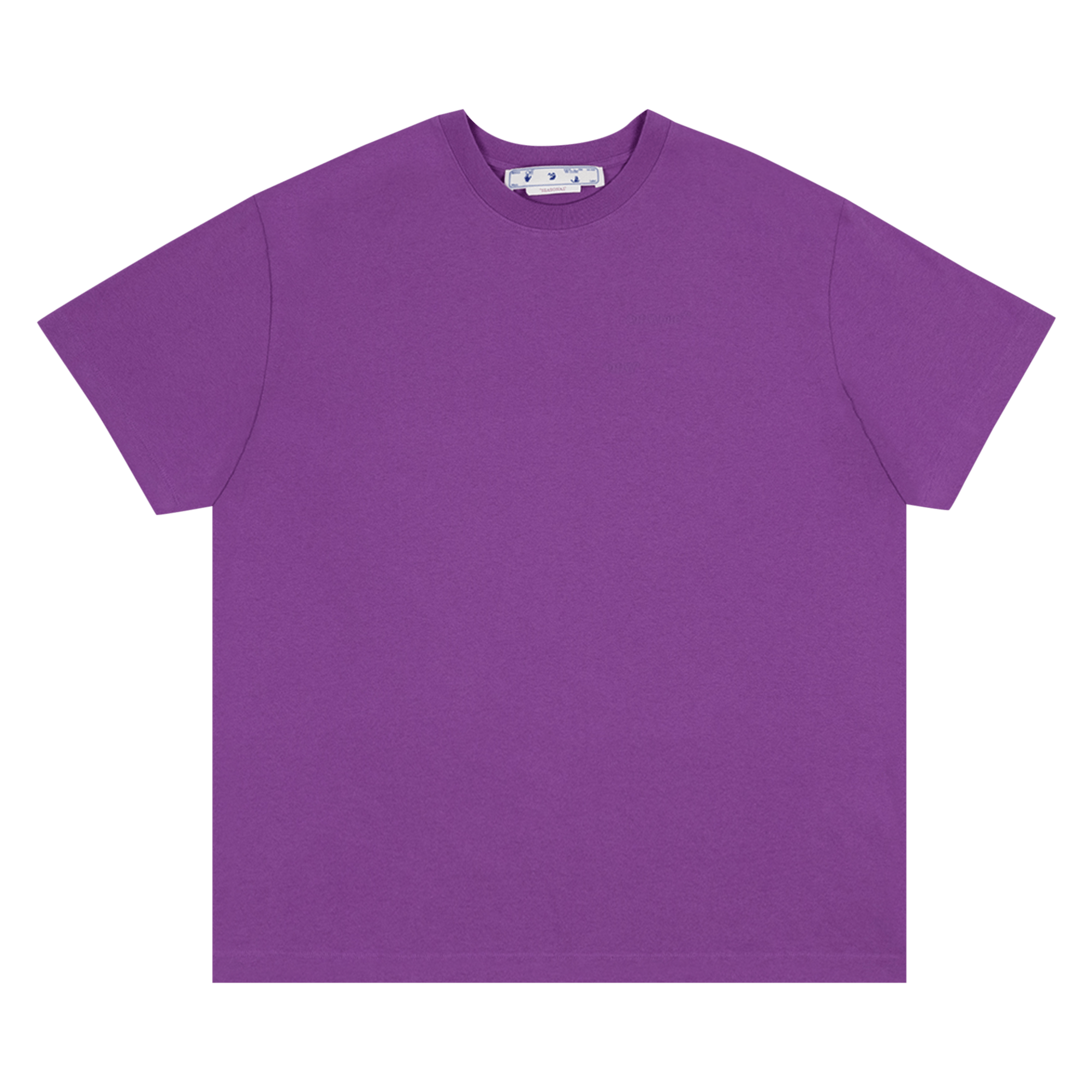 Off-White Diag Tab Over Short-Sleeve Tee 'Orchid'