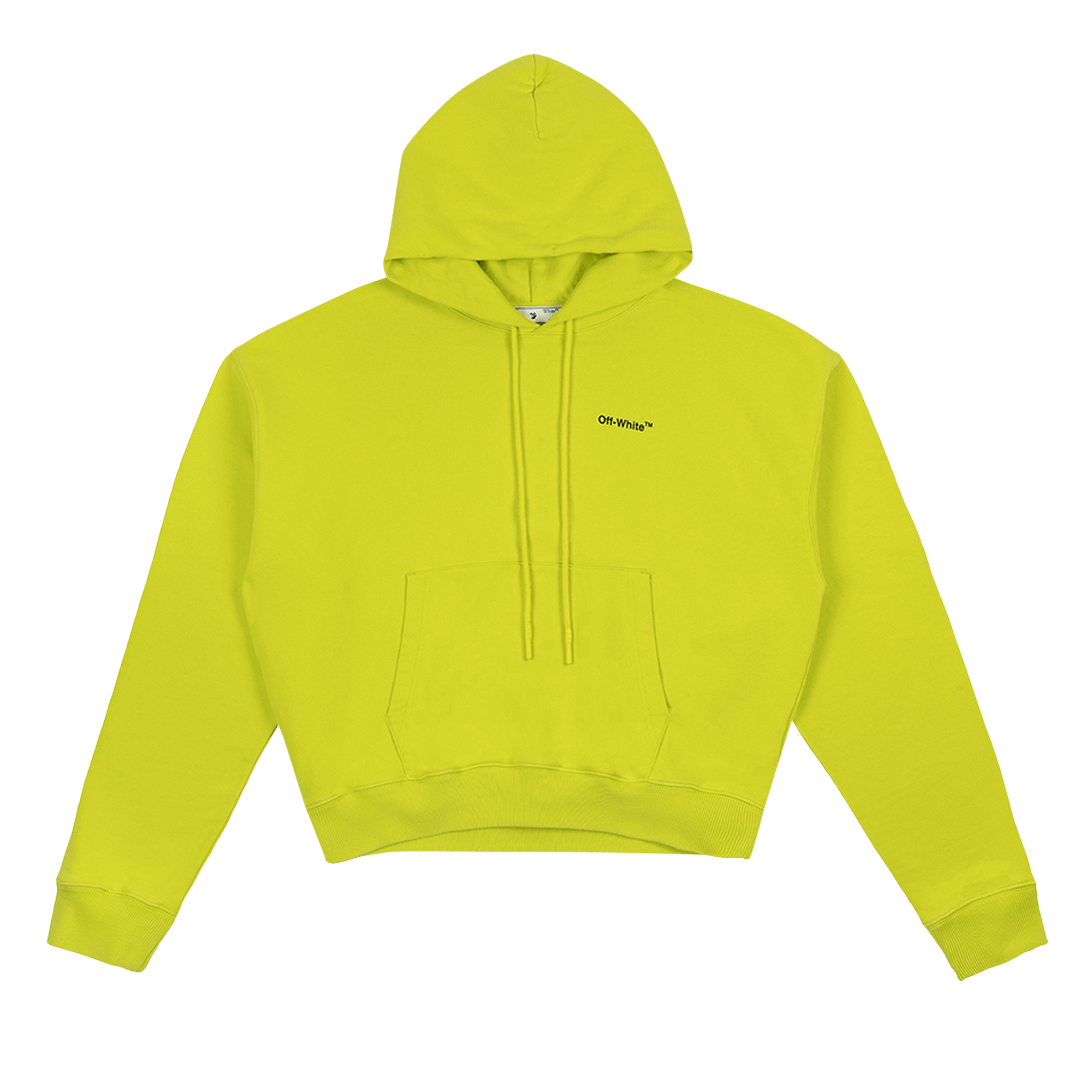 Off-White Caravaggio Arrows Hoodie 'Lime/Black'