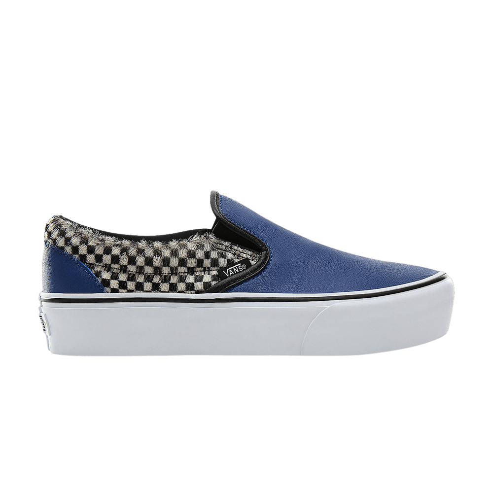 Vans Classic Slip-On Platform 'Python Checkerboard'