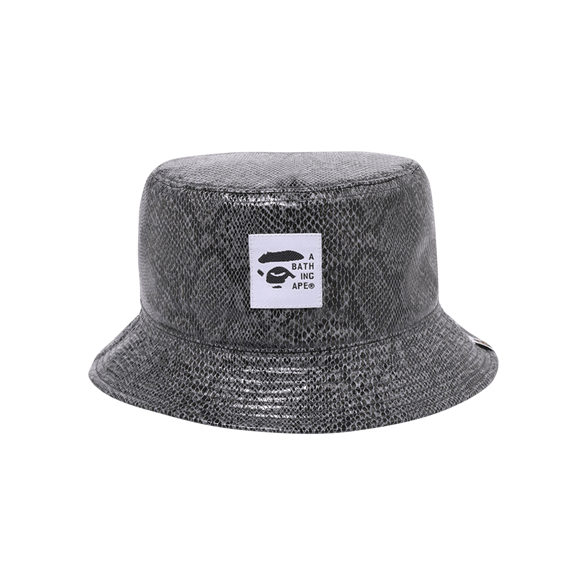 BAPE Snake Reversible Bucket Hat 'Grey'