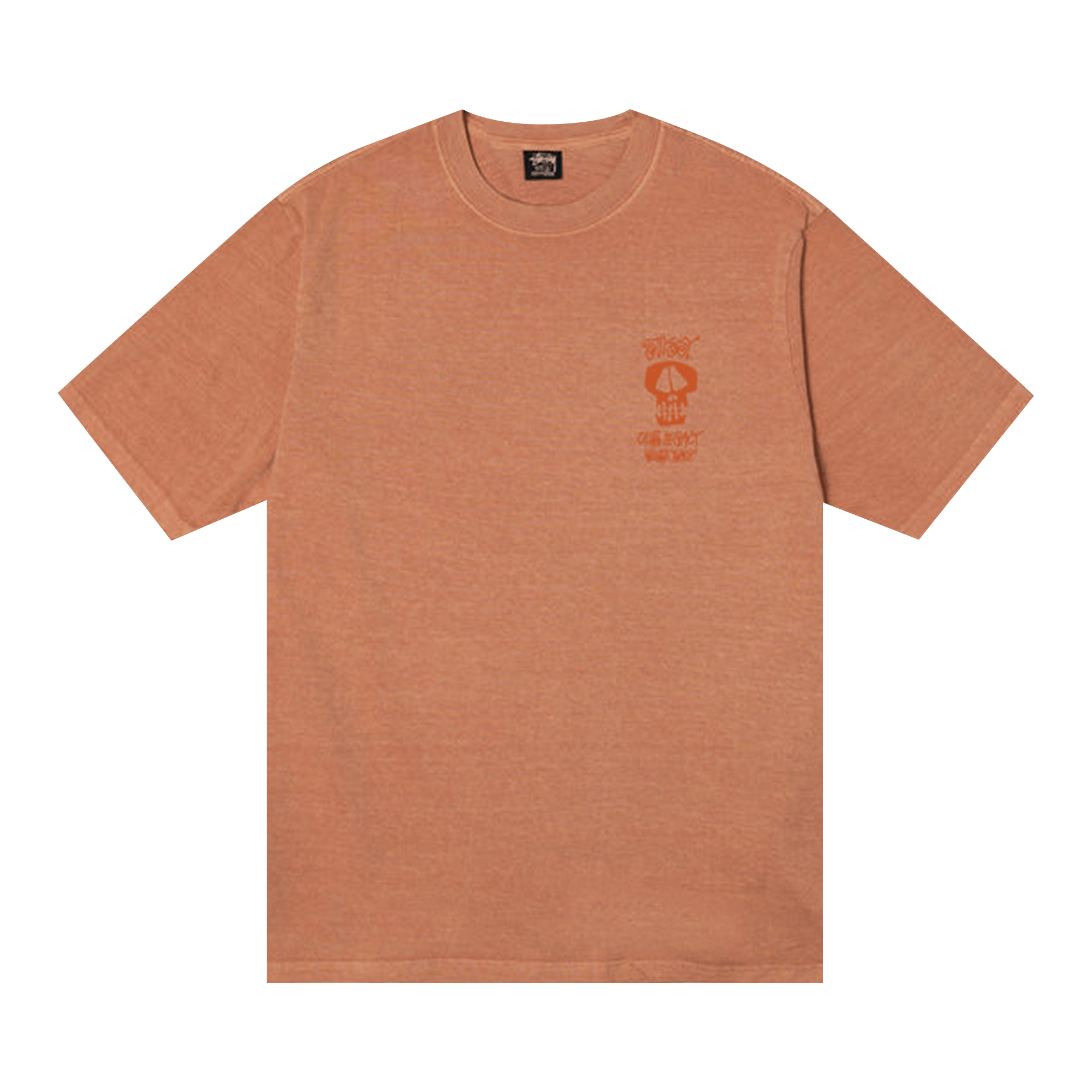 Stussy x Our Legacy Work Shop Surf Skull Pigment Dyed Tee 'Clay'