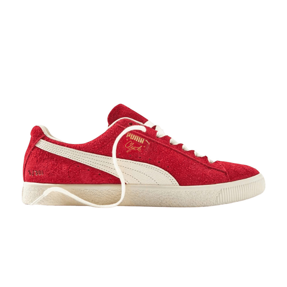 Pre-owned Puma End. X Clyde Og '50th Anniversary - Red'