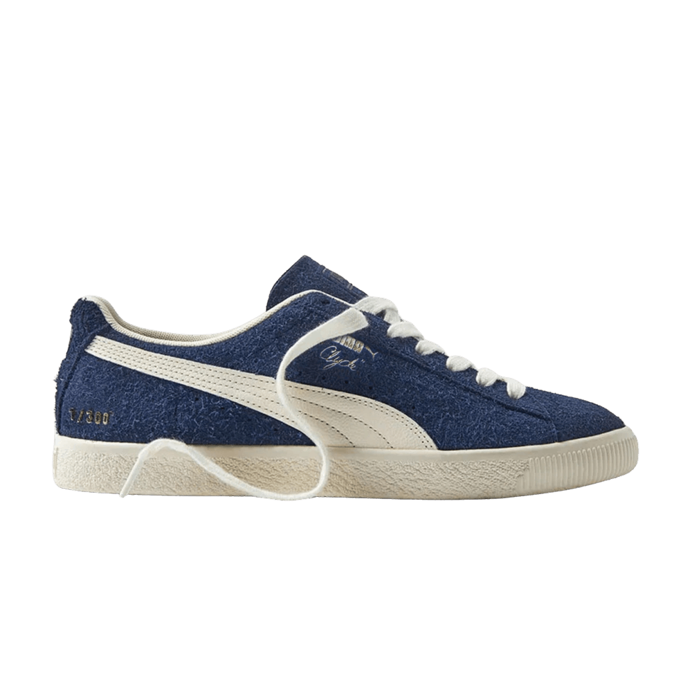 Pre-owned Puma End. X Clyde Og '50th Anniversary - Navy' In Blue