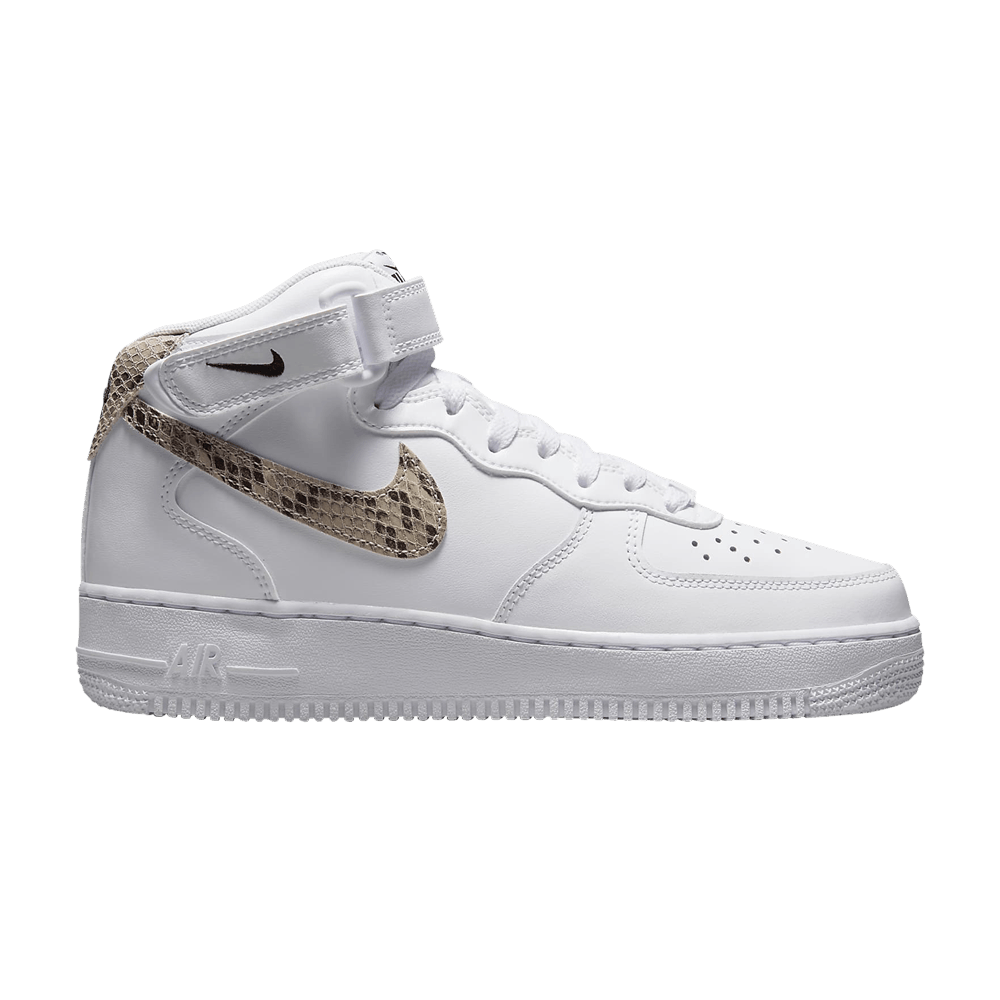 Nike Wmns Air Force 1 '07 Mid 'Snakeskin Swoosh'