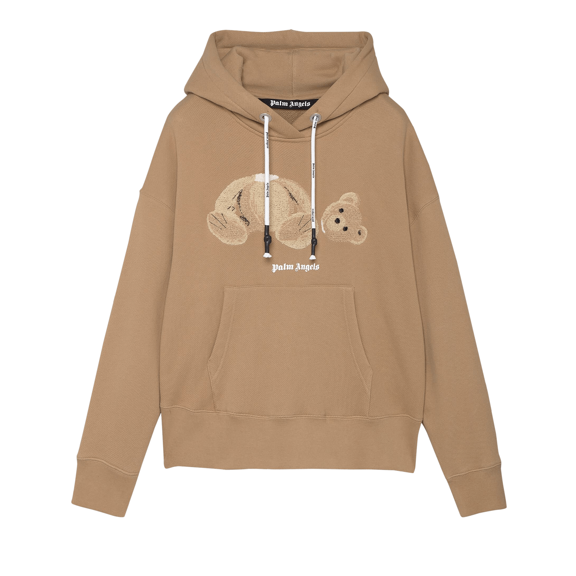Palm Angels Bear Hoodie 'Beige Brown'