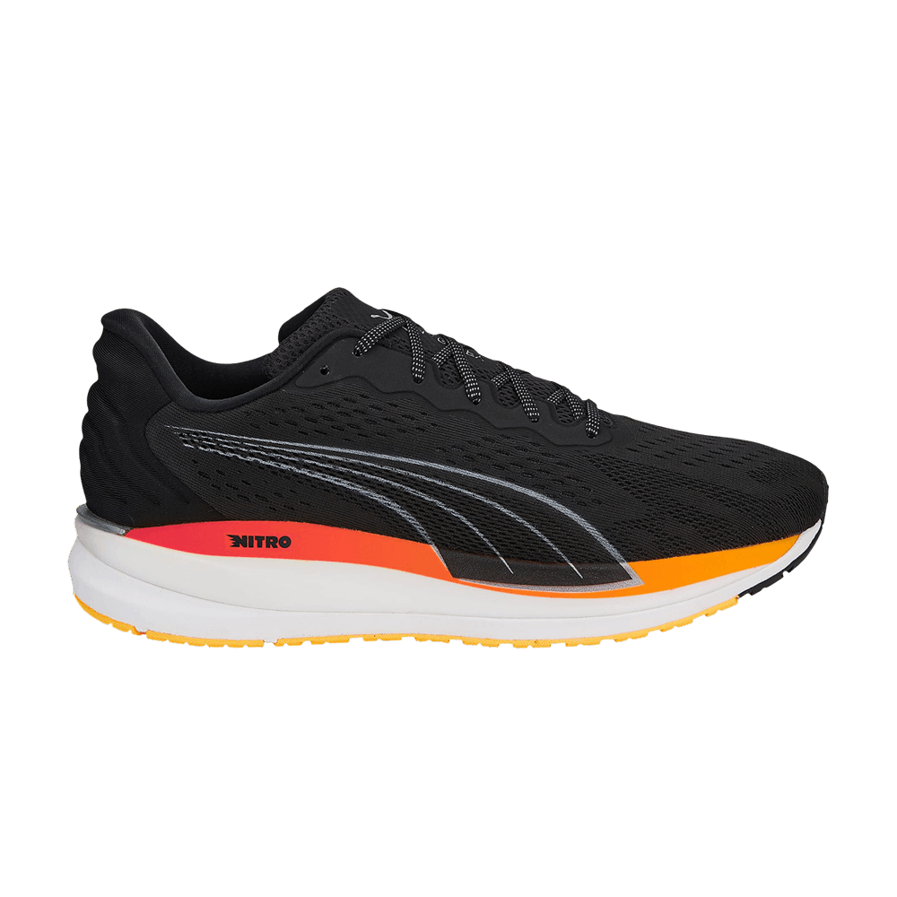 Pre-owned Puma Magnify Nitro Surge 'black Sunset Glow'