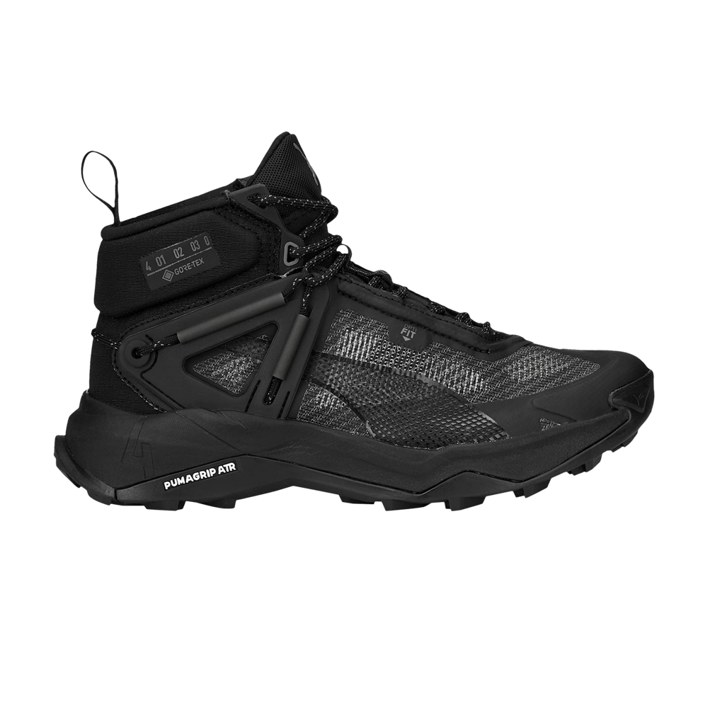 Pre-owned Puma Wmns Explore Nitro Mid Gore-tex 'black'