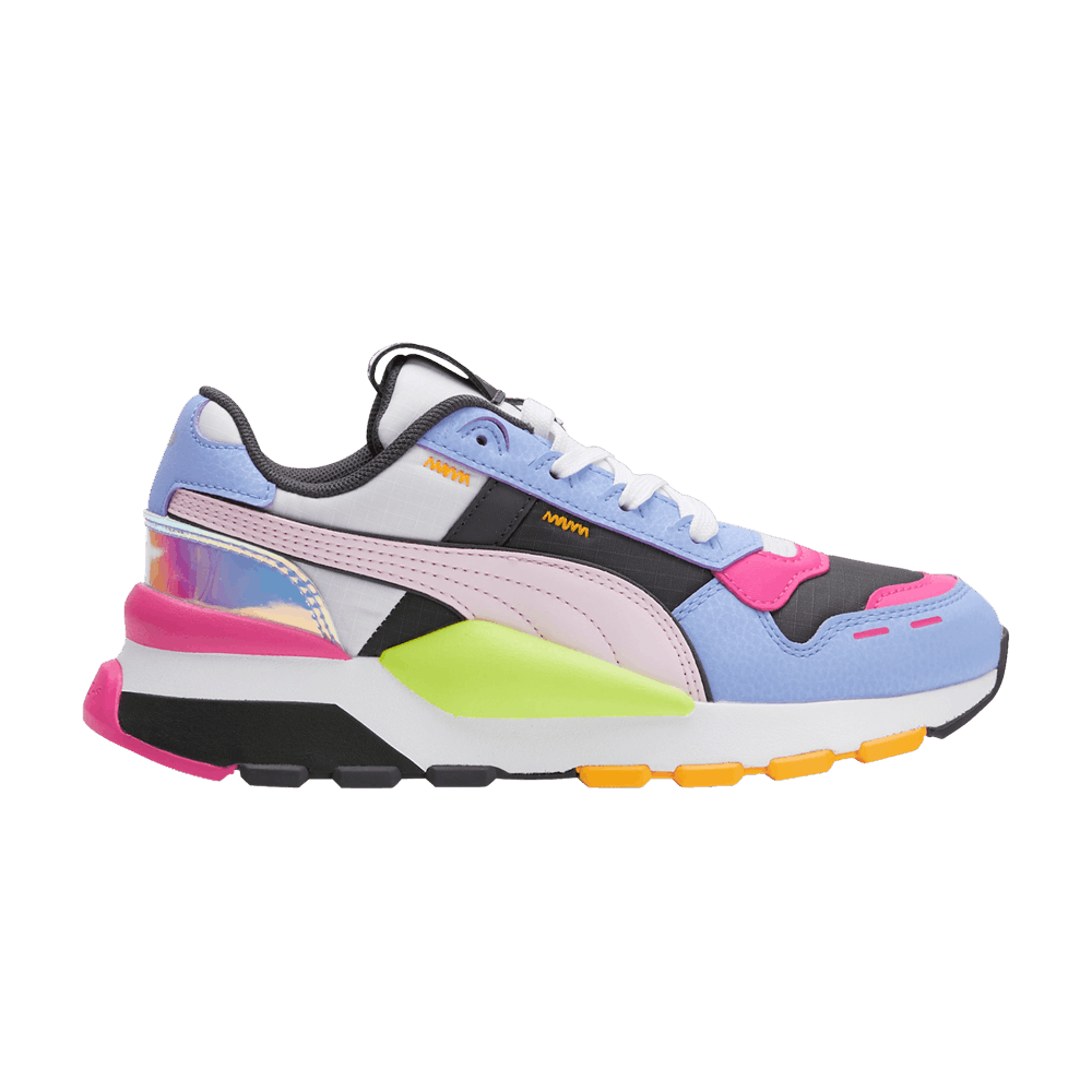 Pre-owned Puma Rs 2.0 Jr 'glowing Up' In Black