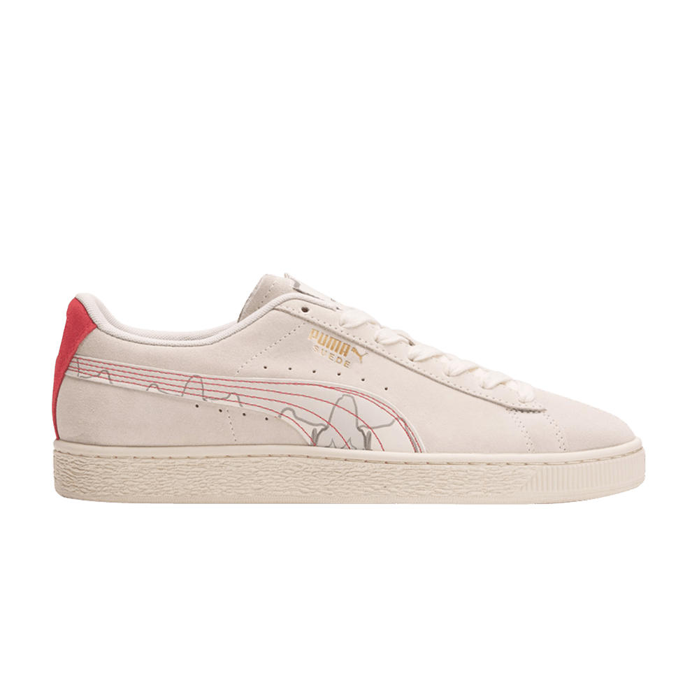 Pre-owned Puma Suede 'cny Papermaking' In Cream