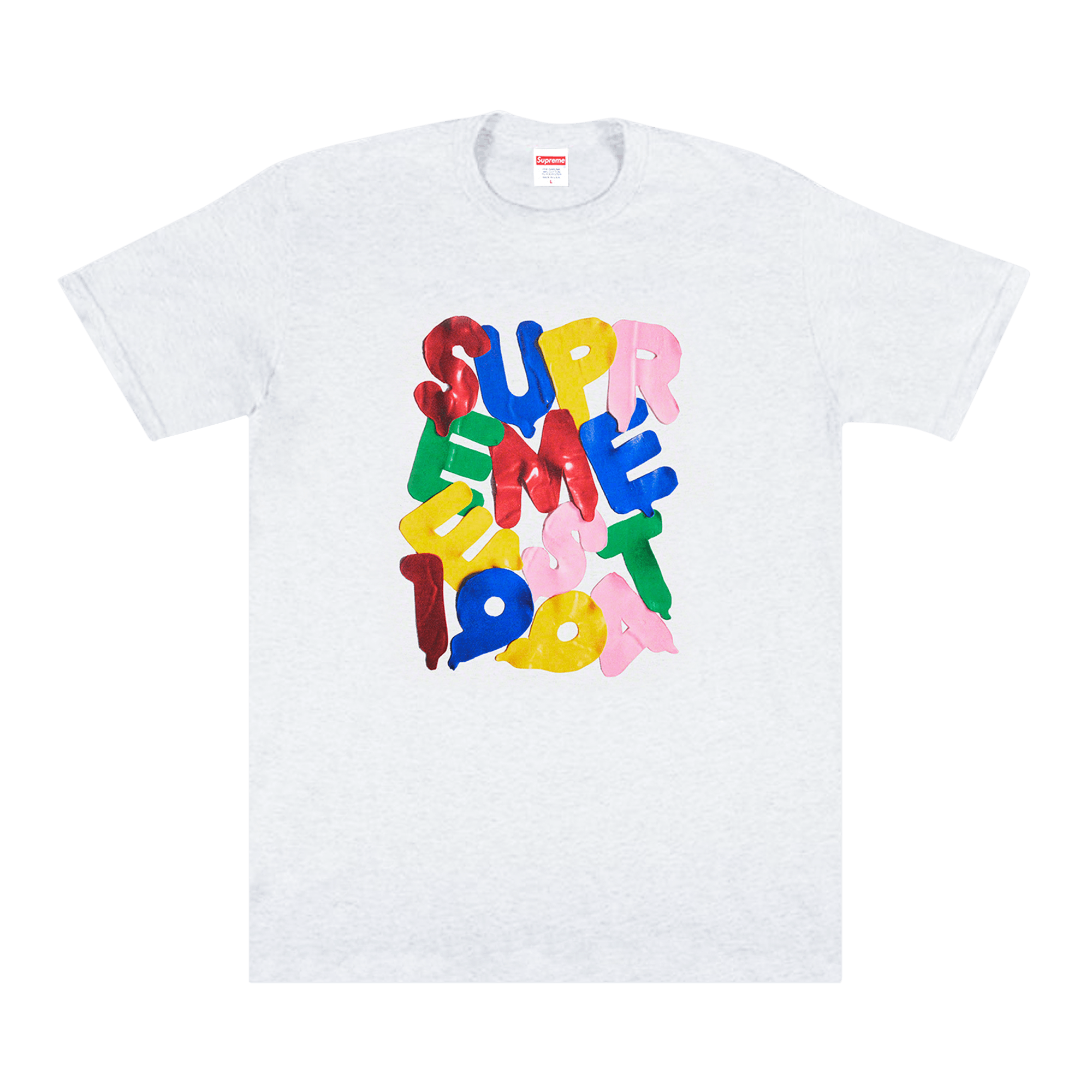 Supreme Balloons Tee 'Ash Grey'