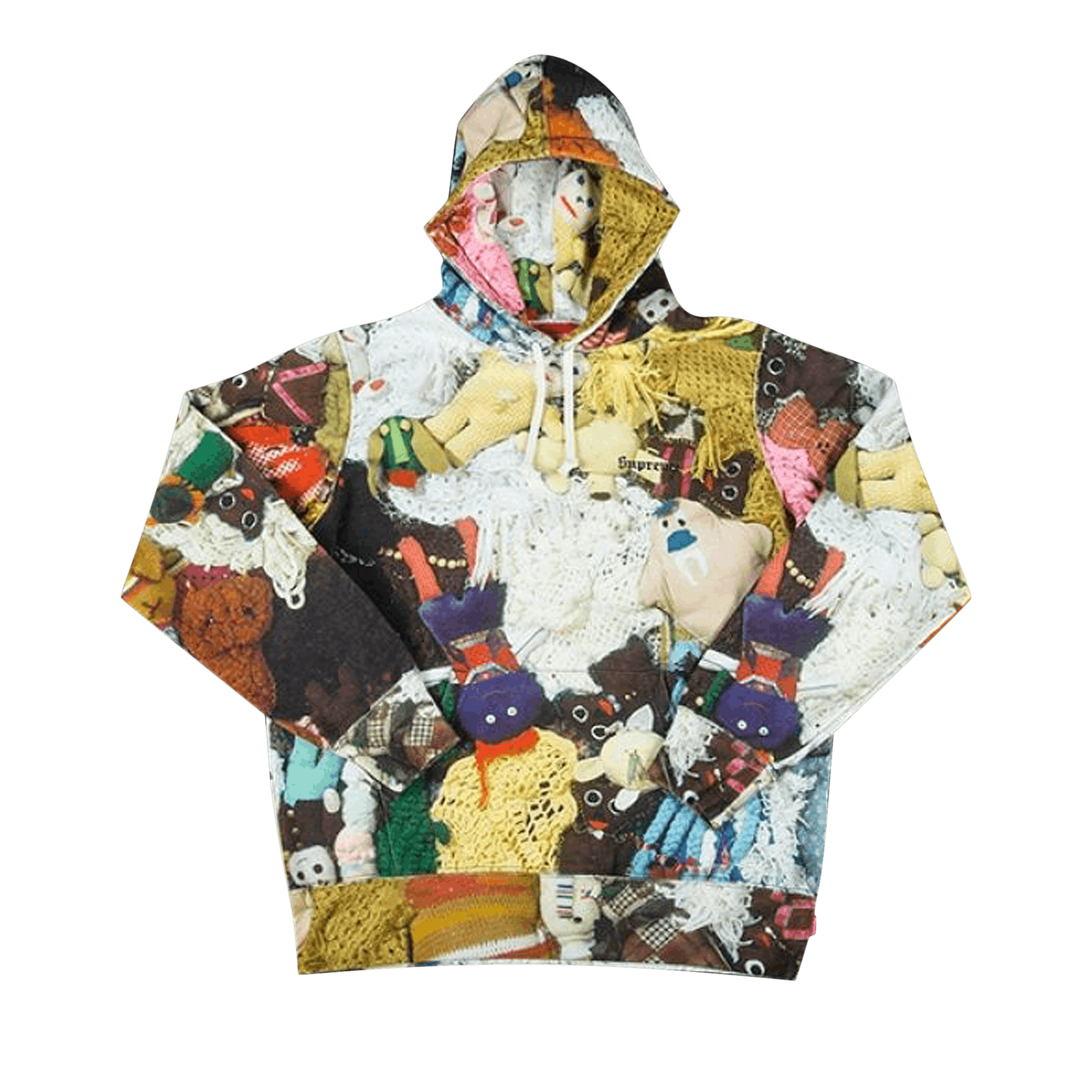 Supreme x Mike Kelley More Love Hours Than Can Ever Be Repaid Hooded Sweatshirt 'Multicolor'