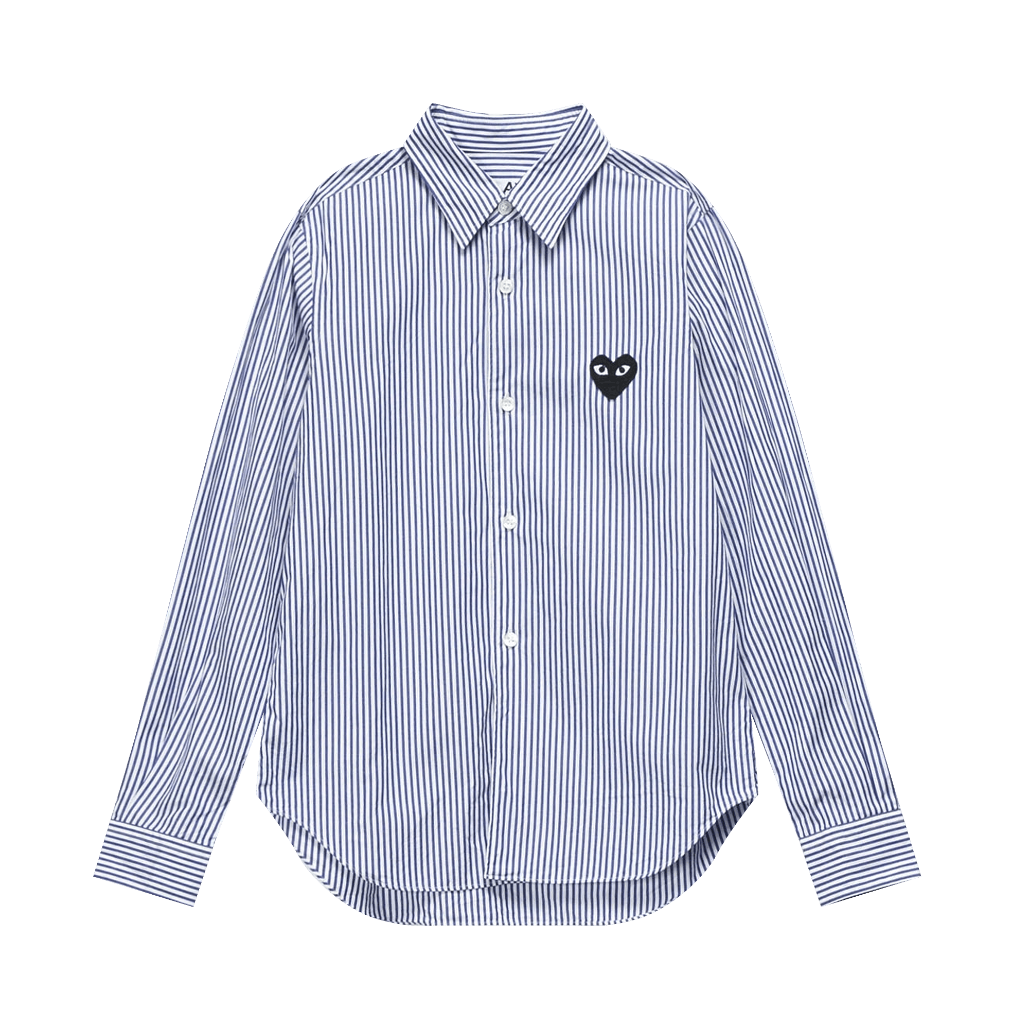 Comme des Garçons PLAY Stripe Woven Shirt 'Blue'