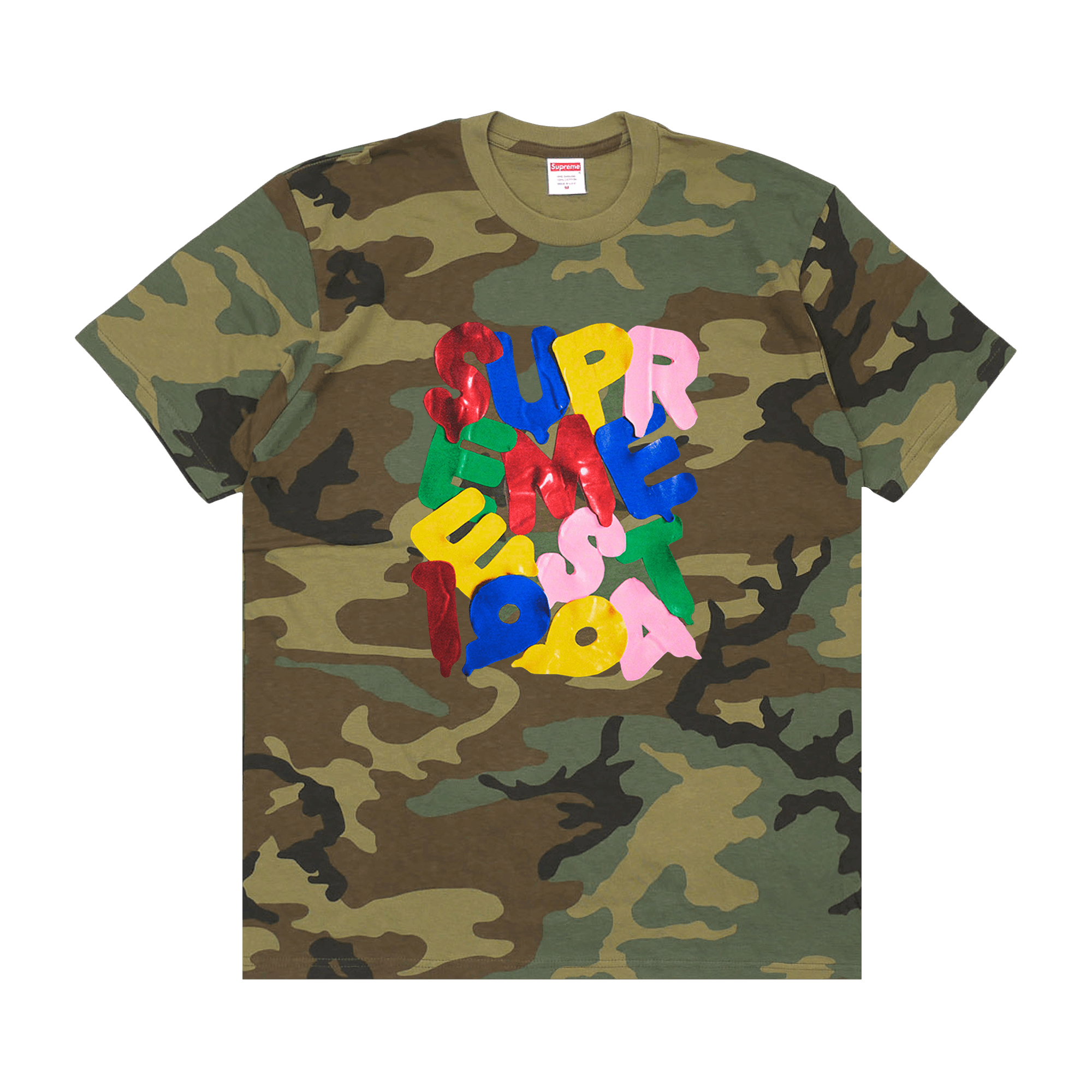 Supreme Balloons Tee 'Woodland Camo'