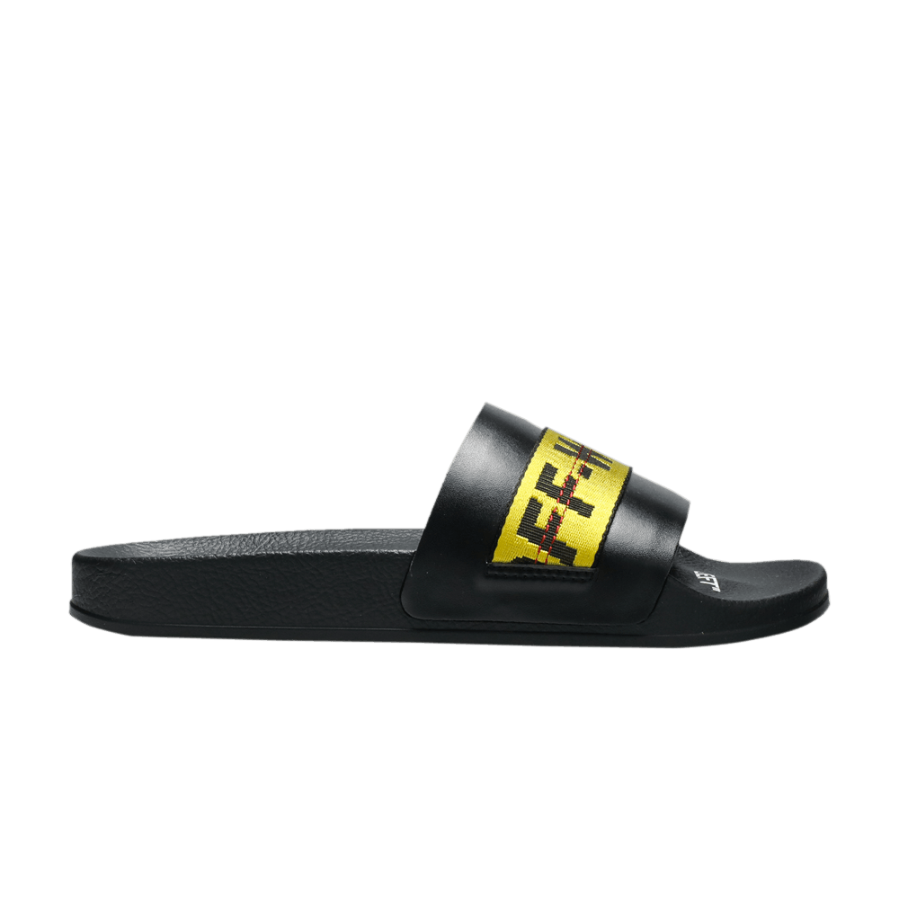 Off-White Industrial Sliders 'Black'
