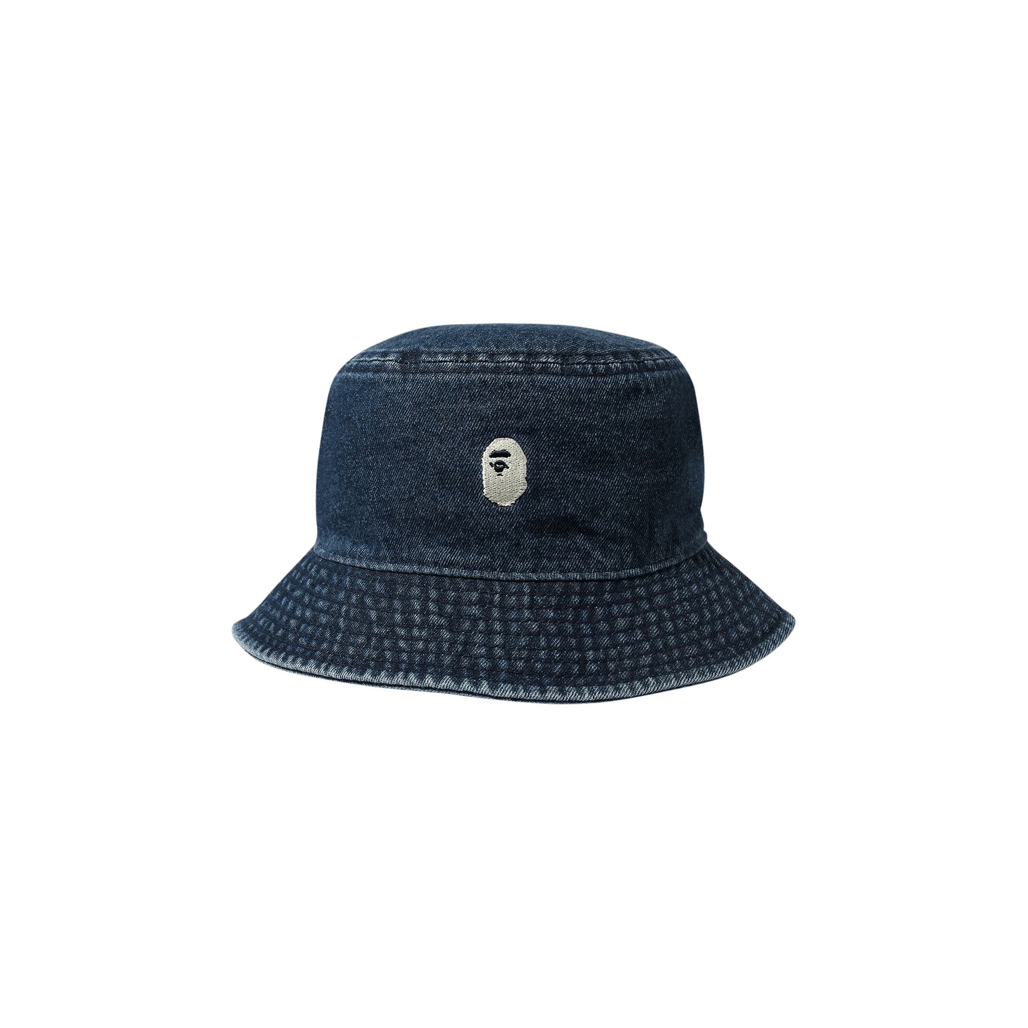 BAPE One Point Denim Bucket Hat 'Indigo'