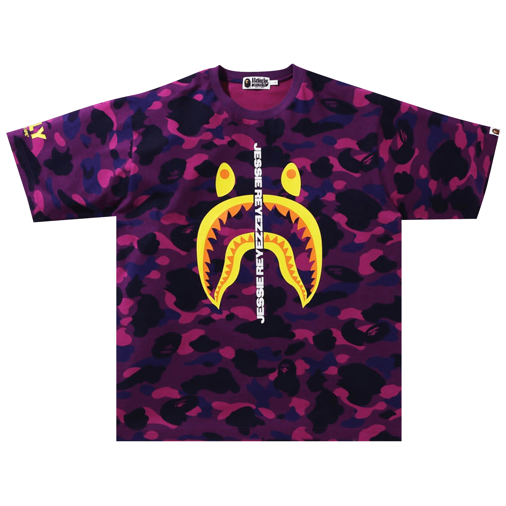 BAPE x Jessie Reyez Color Camo Shark Tee 'Purple'
