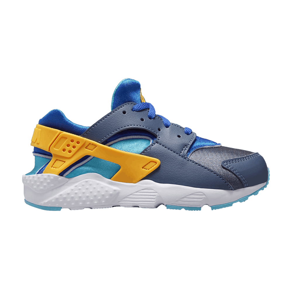 Pre-owned Nike Huarache Run Ps 'diffused Blue Laser Orange'