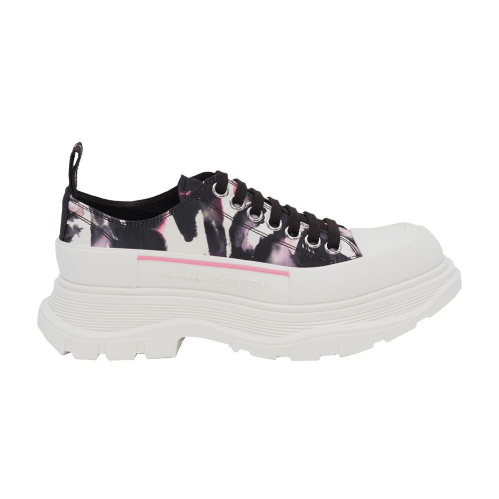 Alexander McQueen Wmns Tread Slick Lace Up 'Watercolour Graffiti'