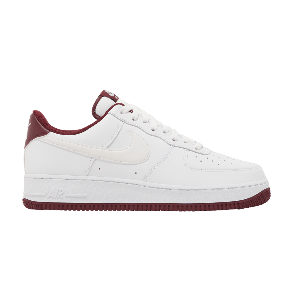 Nike Air Force 1 '07 'White Dark Beetroot'