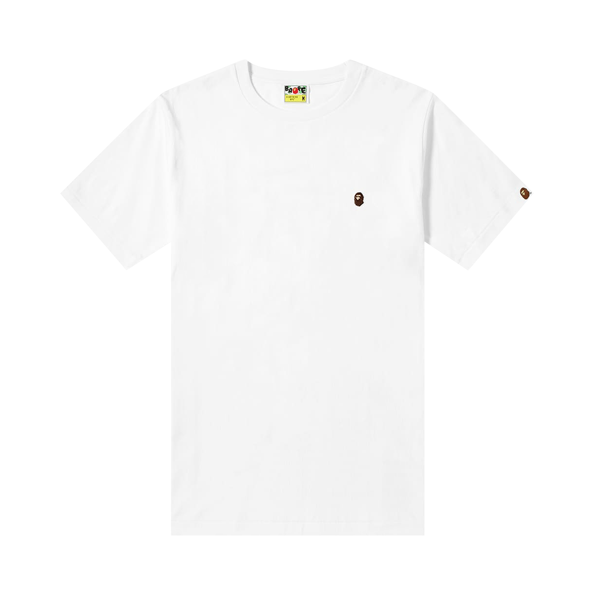 BAPE Ape Head One Point Tee 'White'