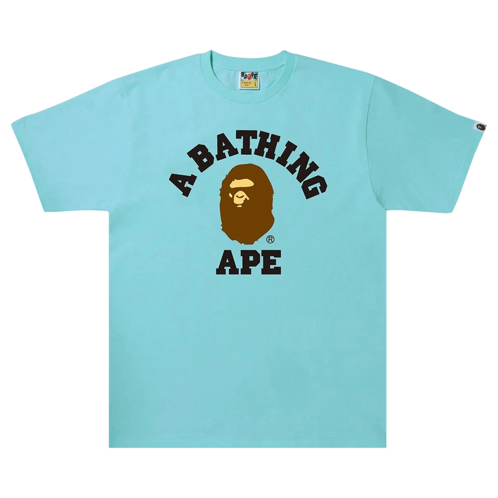 BAPE College Tee 'Blue/Sax'