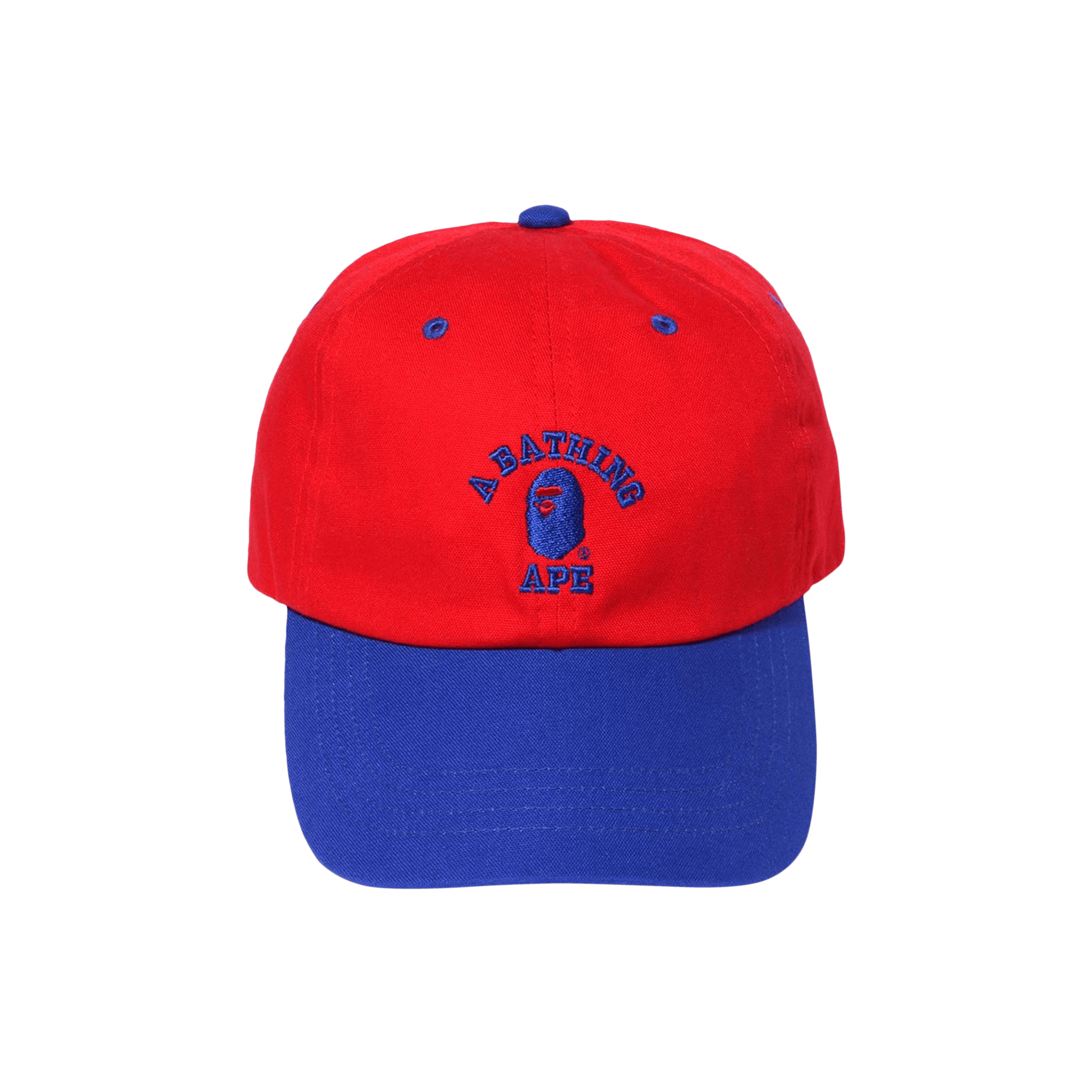 BAPE College Panel Cap 'Red'