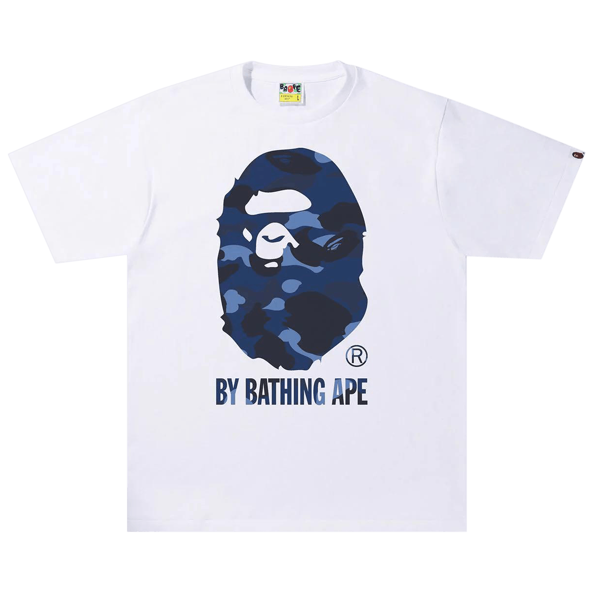 BAPE Color Camo A By Bathing Ape Tee 'White/Navy'