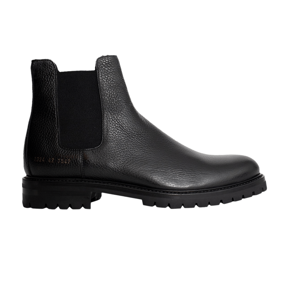 Pre-owned Common Projects Winter Chelsea Boot 'black'