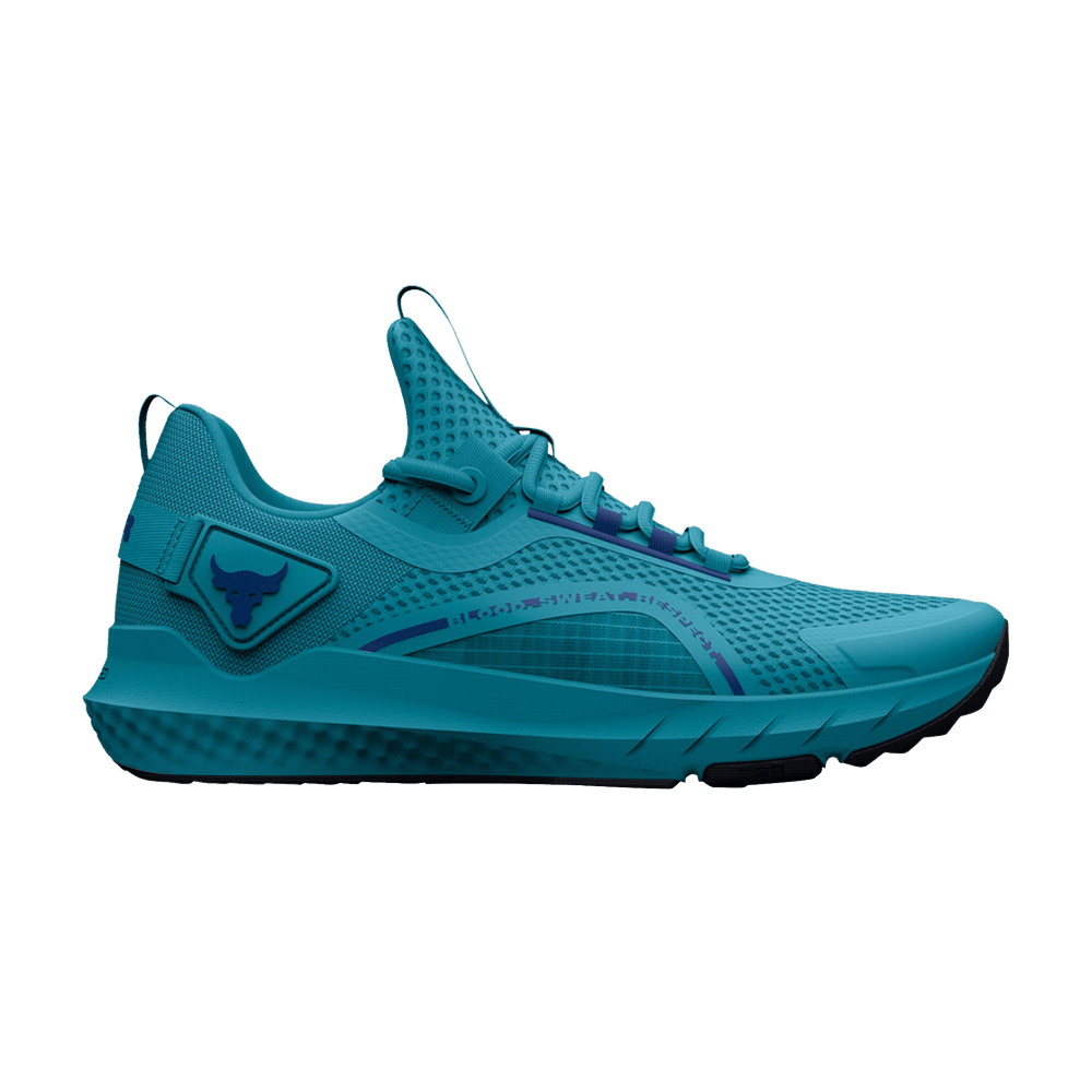 Pre-owned Under Armour Wmns Project Rock Bsr 3 'blue Surf'