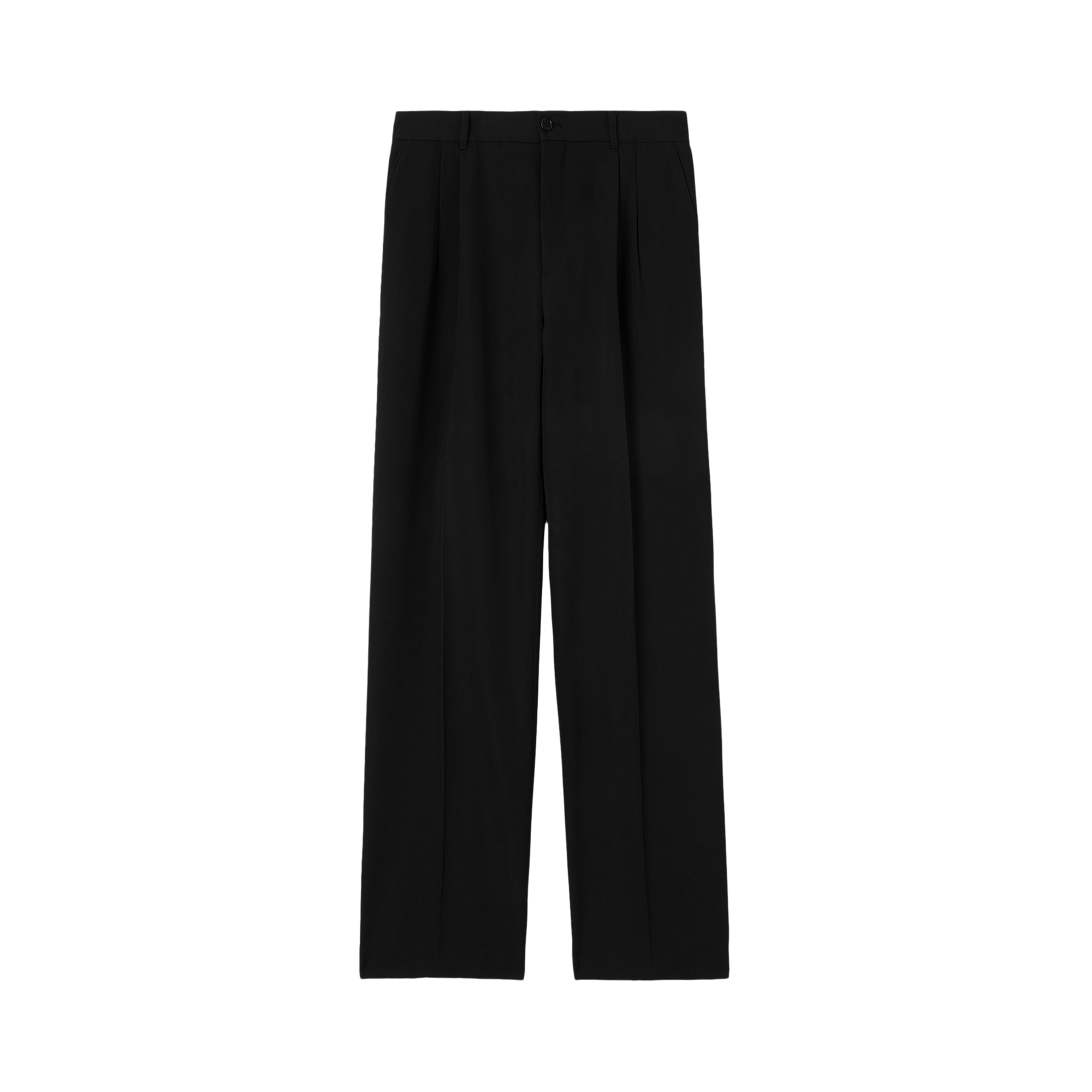 Pre-owned Burberry Wool Twill Tailored Pants 'black'
