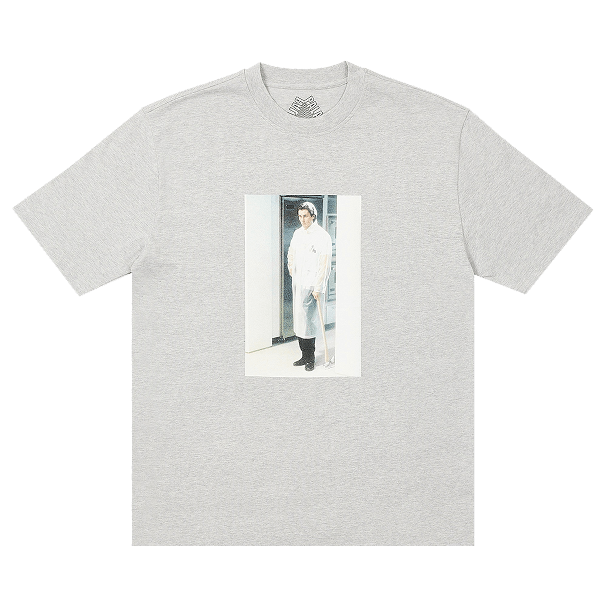 Palace American Psycho T-Shirt 'Grey Marl'