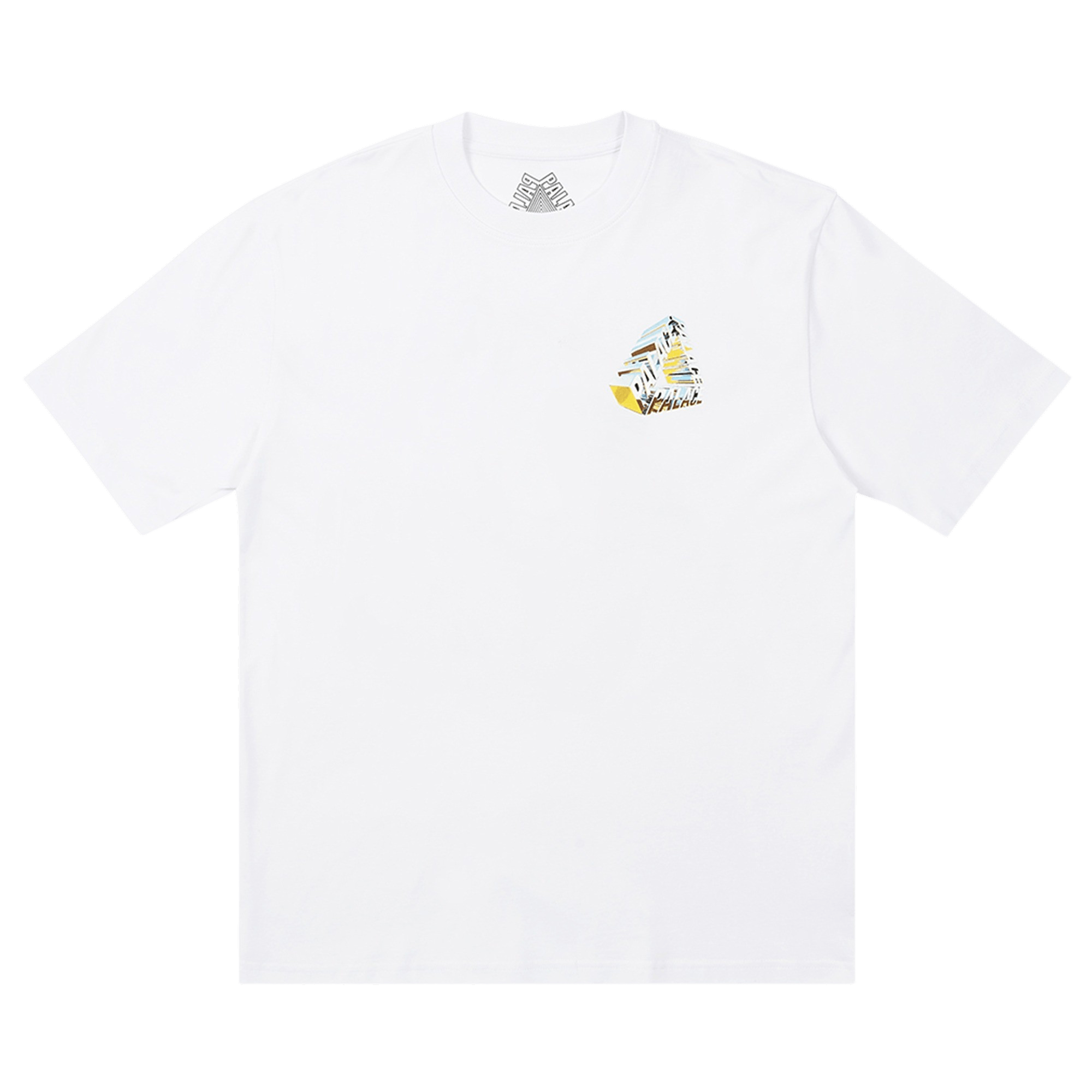 Palace Tri-Chrome T-Shirt 'White'