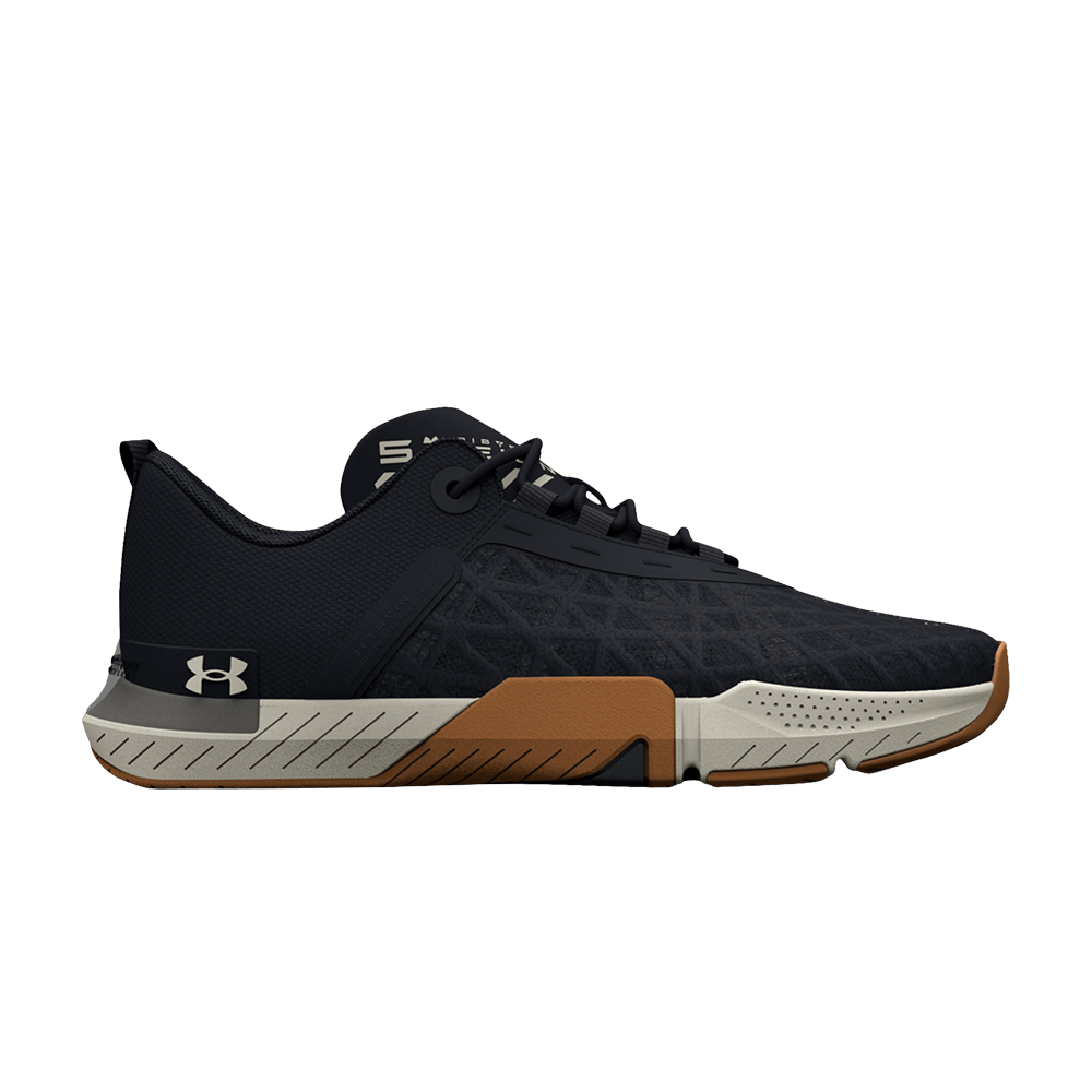 Pre-owned Under Armour Wmns Tribase Reign 5 'black Ivory Gum'