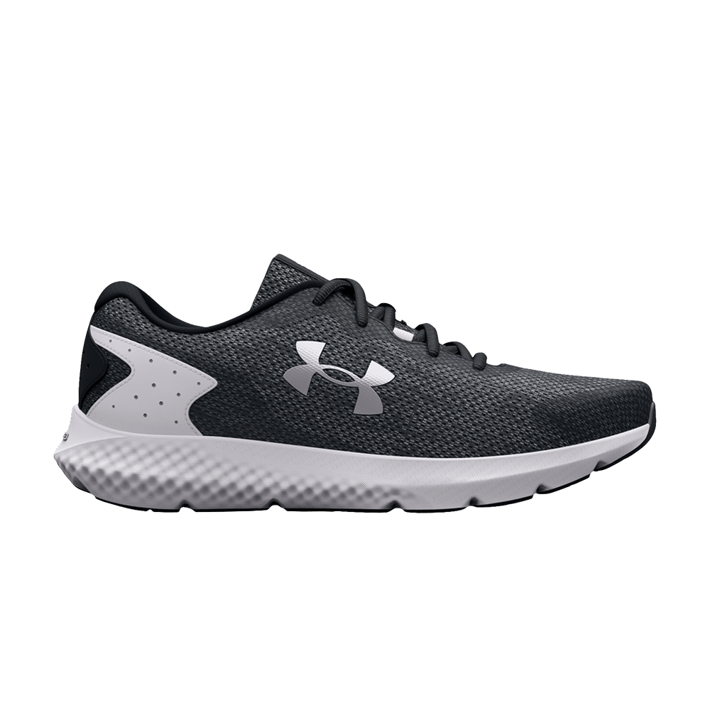 Pre-owned Under Armour Wmns Charged Rogue 3 Knit 'black White'