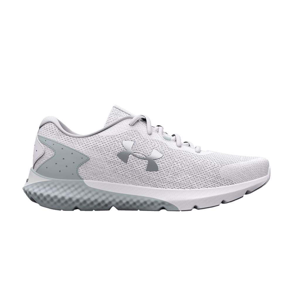 Pre-owned Under Armour Wmns Charged Rogue 3 Knit 'white Grey Mist'