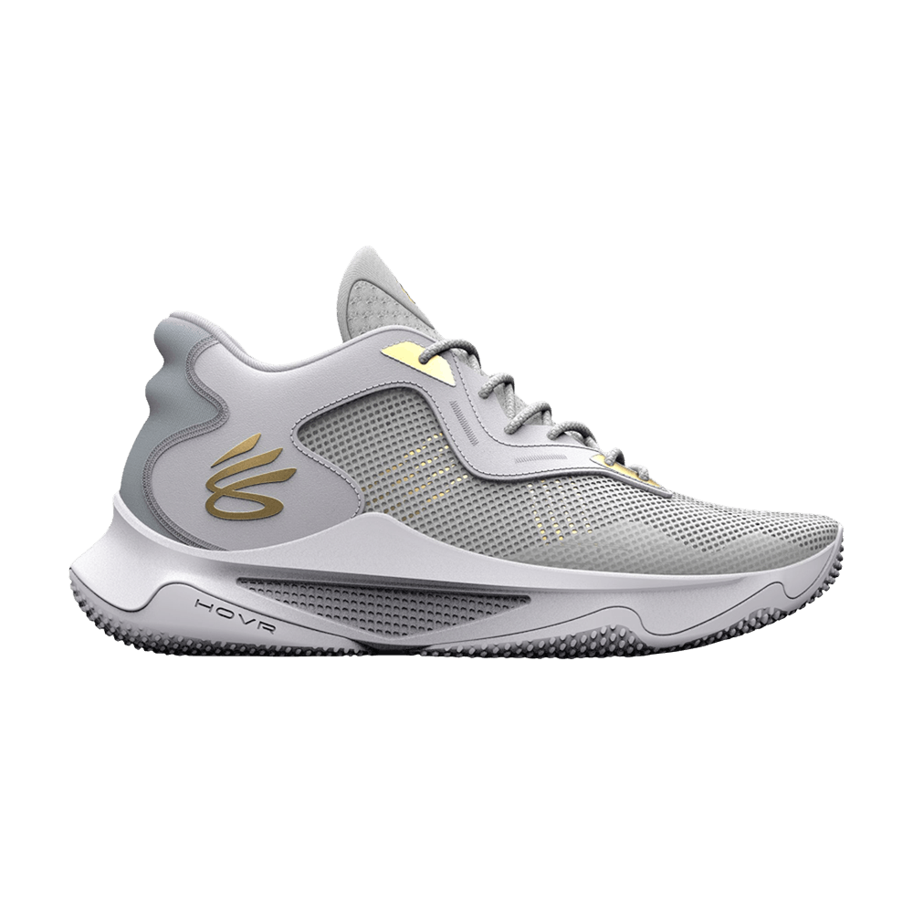 Pre-owned Curry Brand Curry Hovr Splash 3 'white Metallic Gold'
