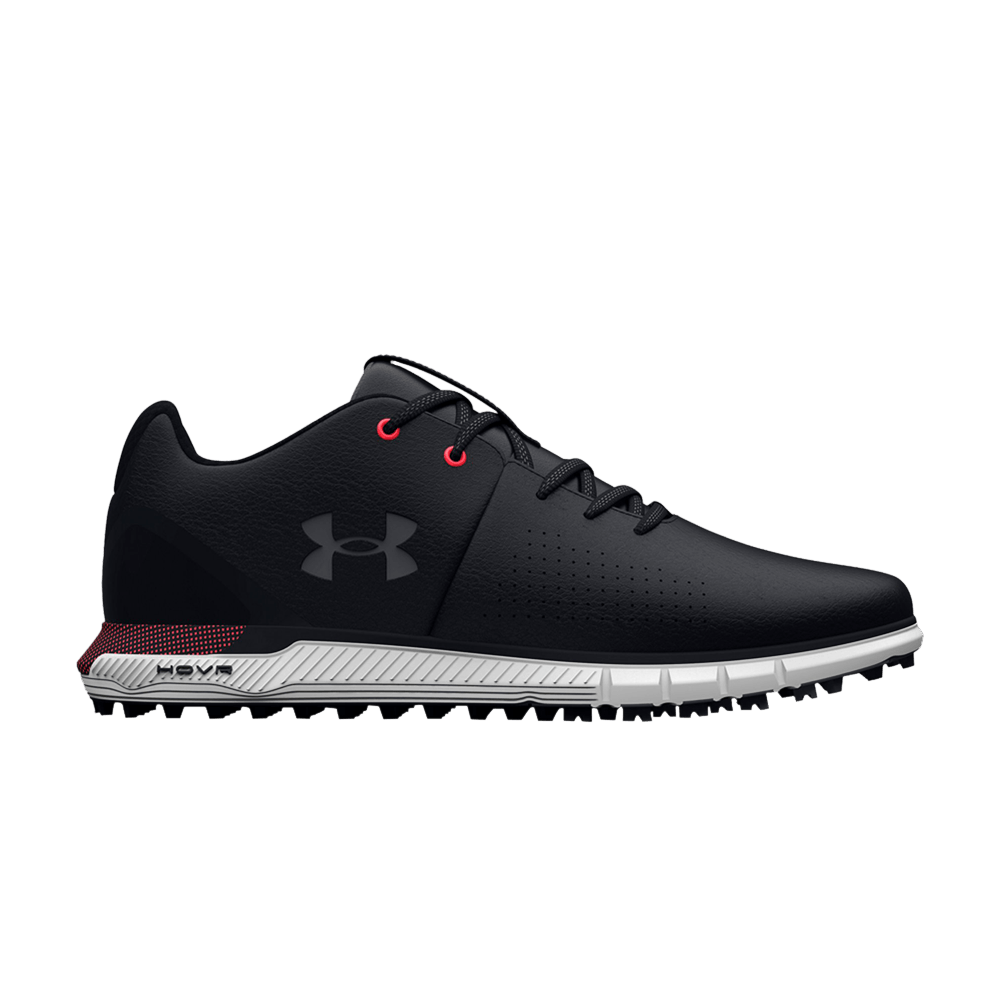 Pre-owned Under Armour Hovr Fade 2 Spikeless Golf 'black Red'