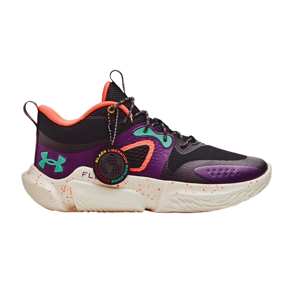 Pre-owned Under Armour Wmns Flow Breakthru 3 'black History Month'