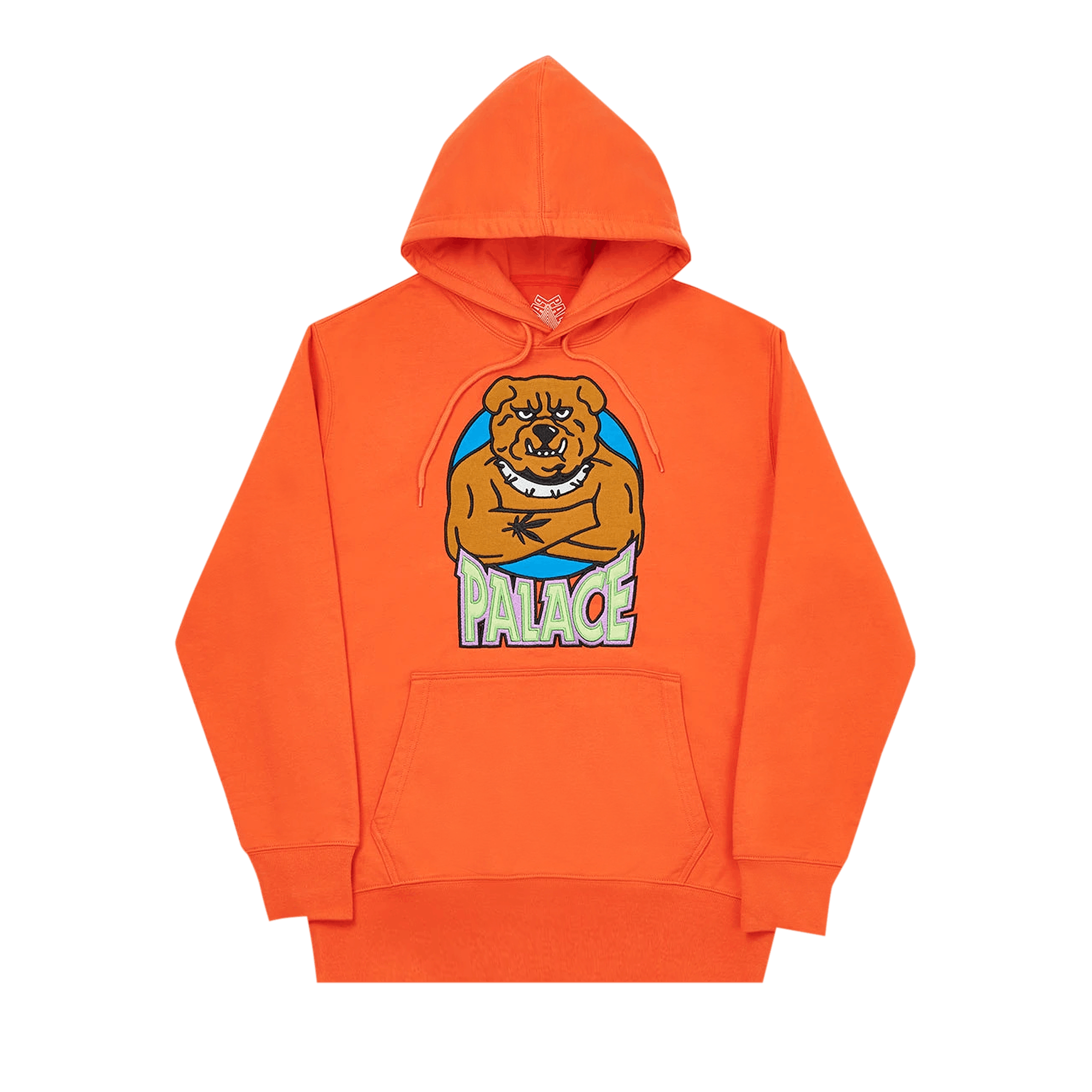 Palace Bulldog Hood 'Dark Orange'
