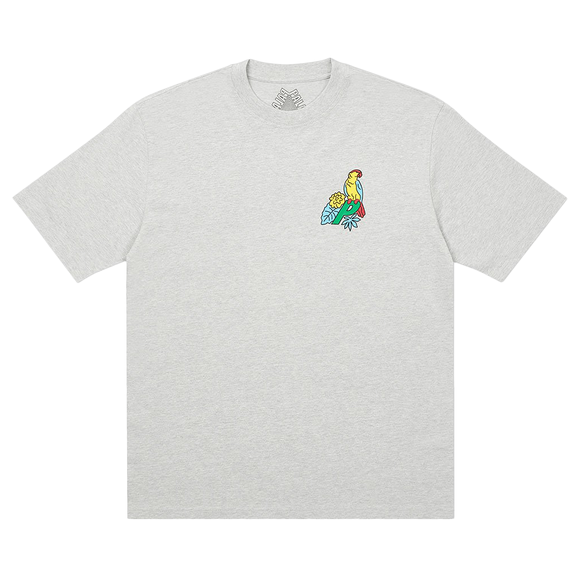 Palace Parrot Palace-3 T-Shirt 'Grey Marl'