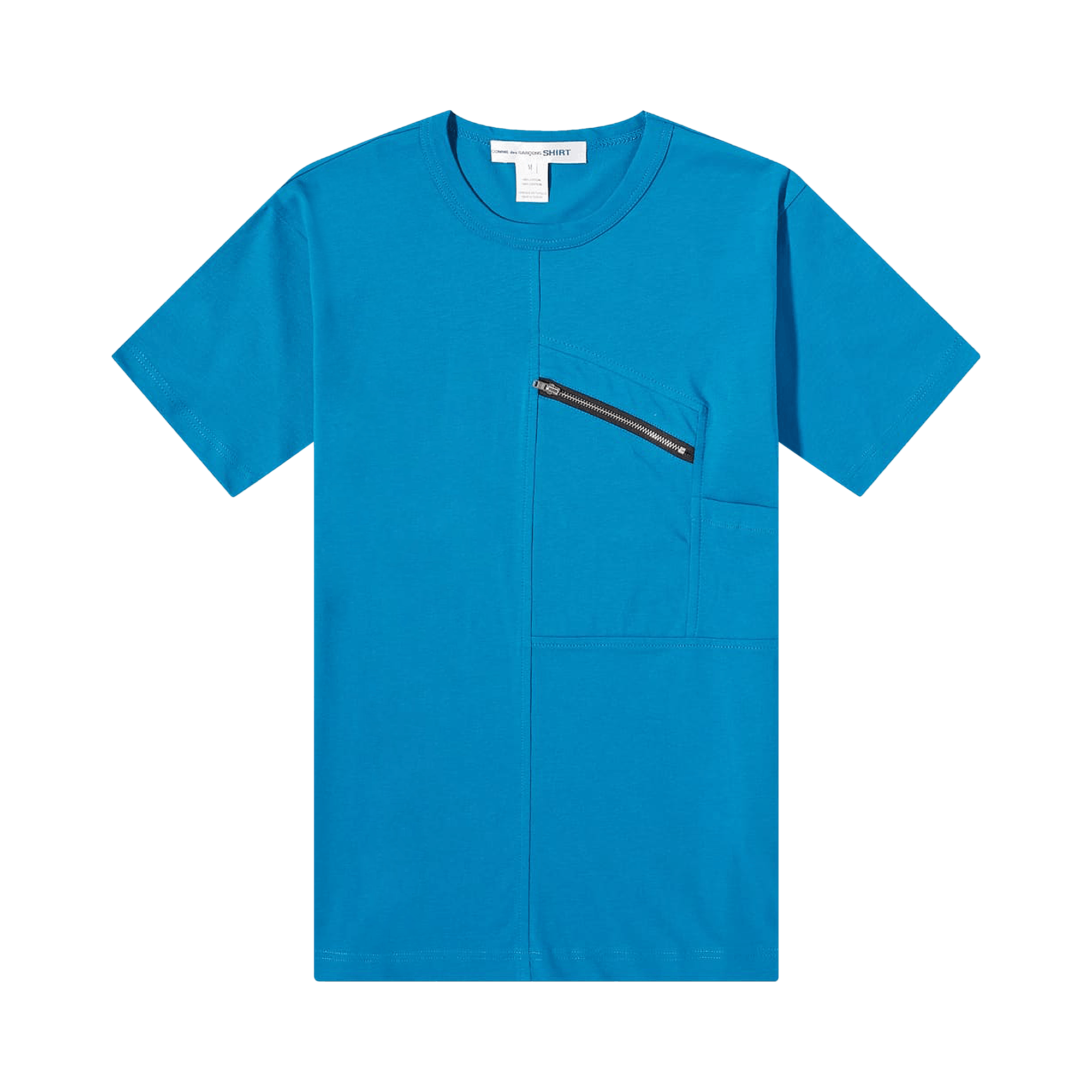 Comme des Garçons SHIRT Zip T-Shirt 'Blue'