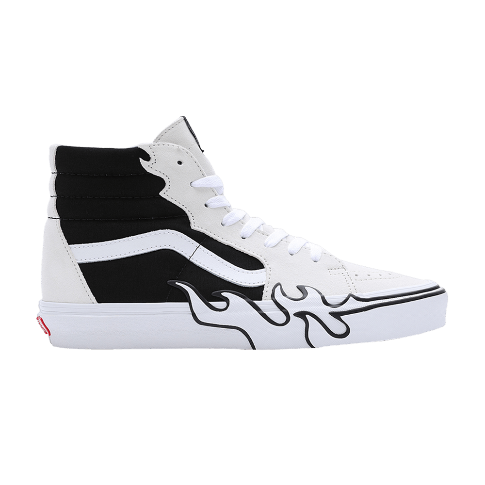 Vans Sk8-Hi 'Flame - White Black'